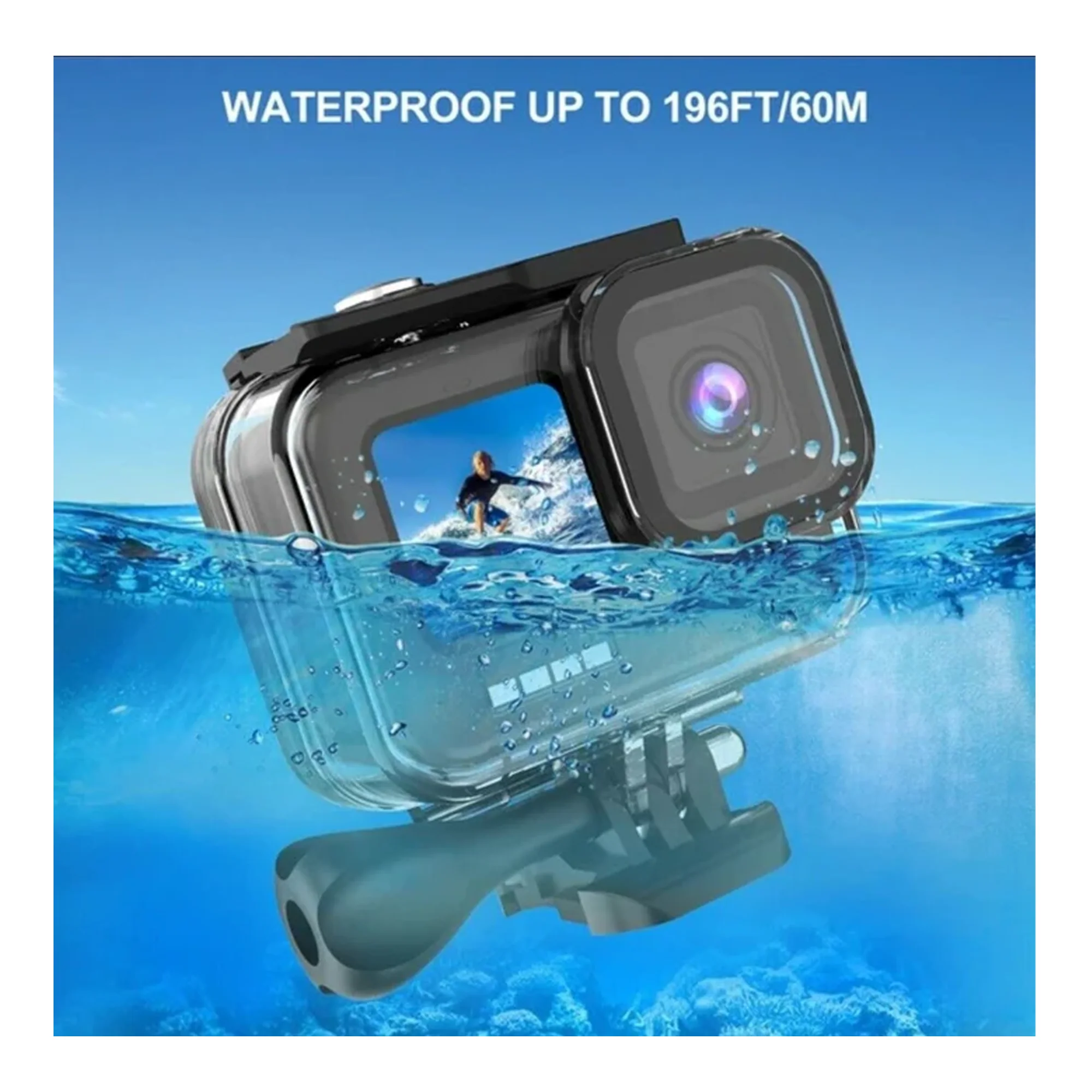 GoPro Hero 9 10 11 Waterproof Tight Underwater Case - Accessories - Image 4