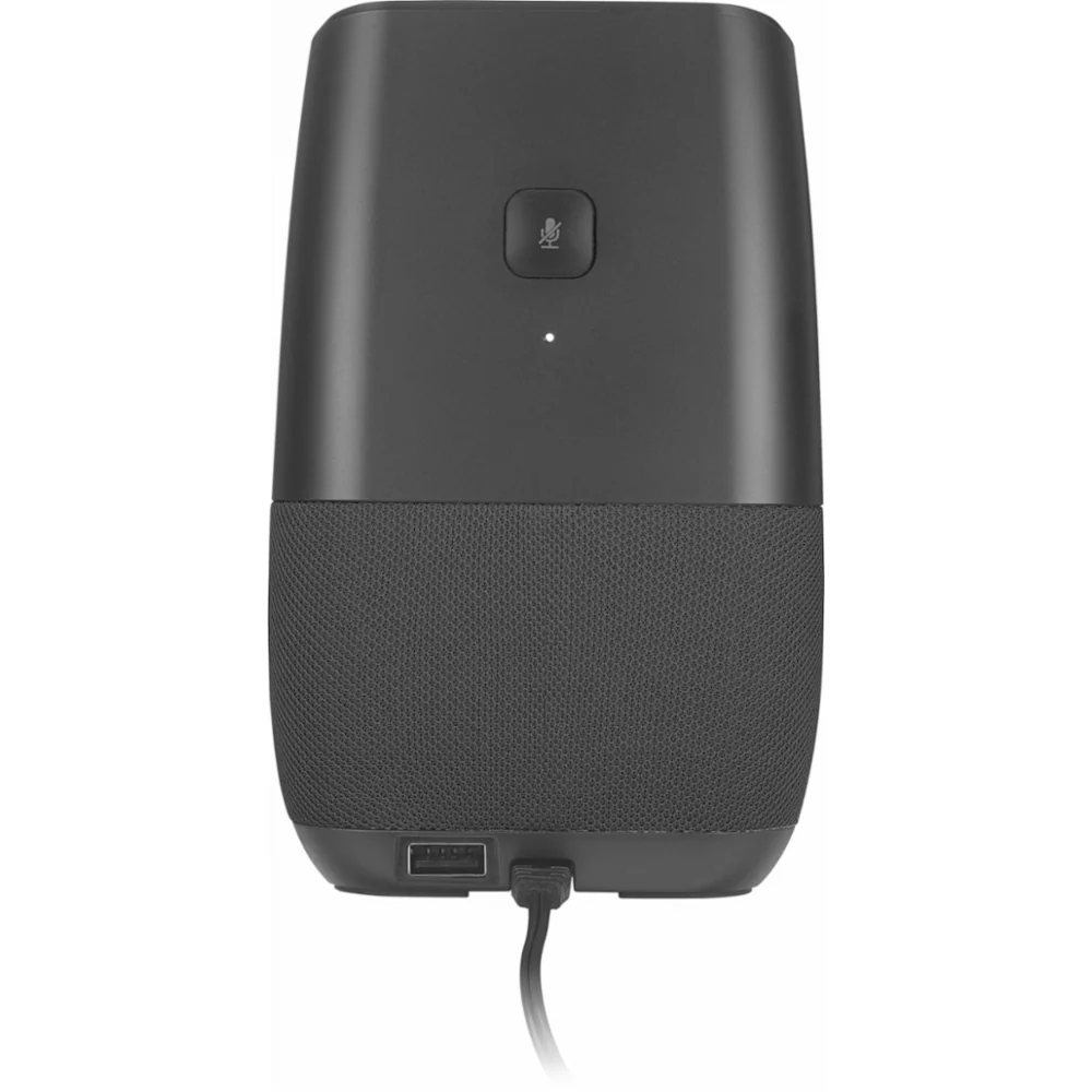 Insignia Voice Smart Bluetooth Speaker with Google Assistant (Black) [Refurbished] - Image 3