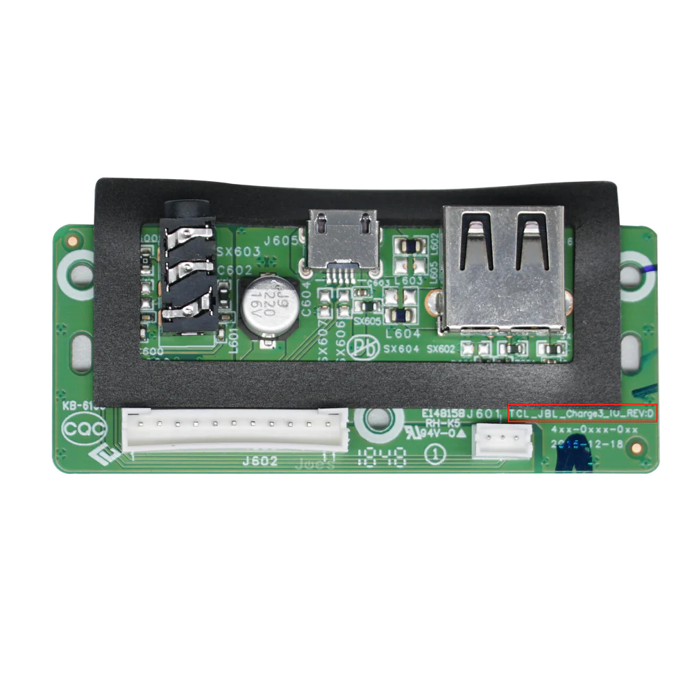 JBL Charge 3 Micro USB Charger AUX USB Port Circuit Board - Parts - Image 2
