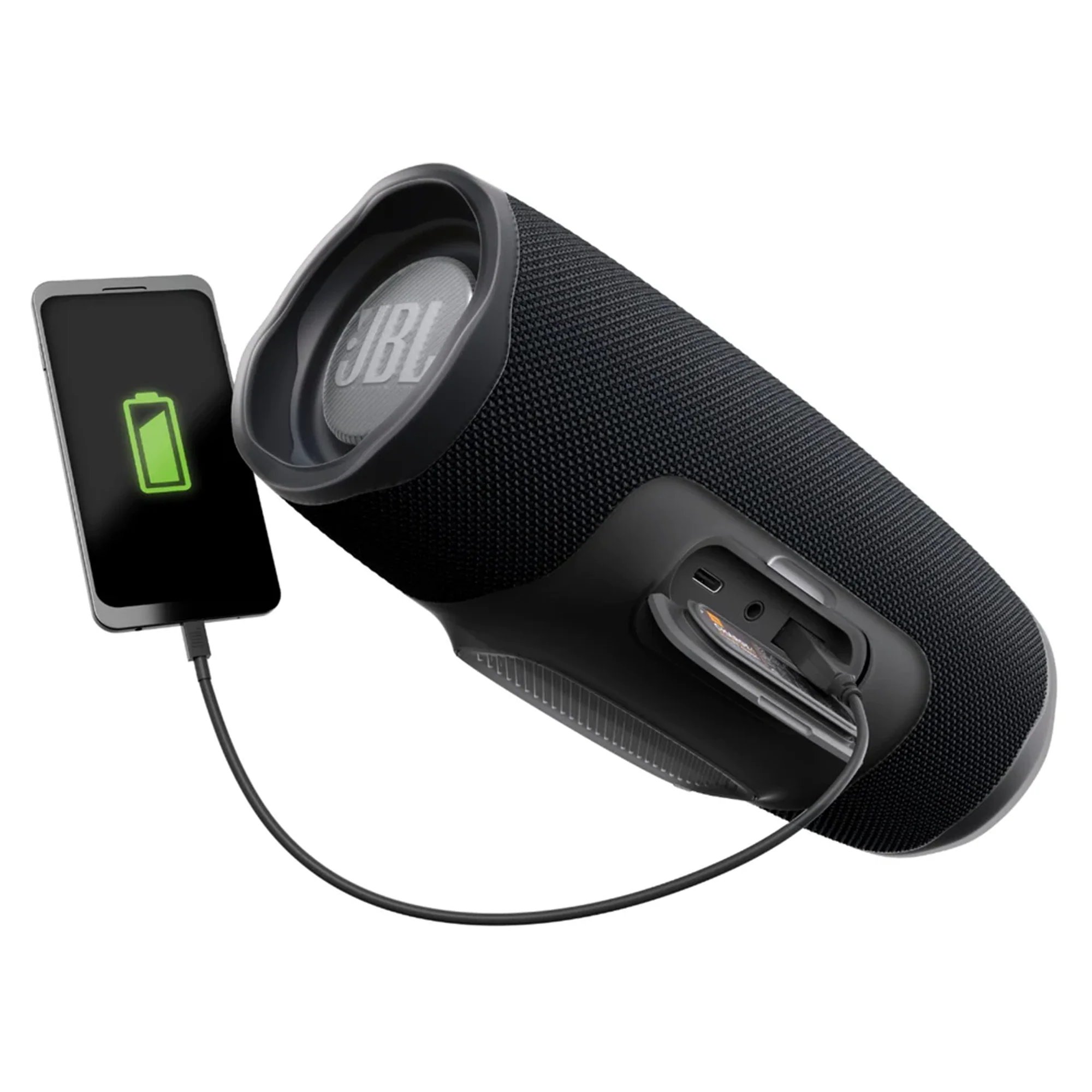 JBL Charge 4 Portable Bluetooth Speaker (Midnight Black) - Refurbished - Image 5