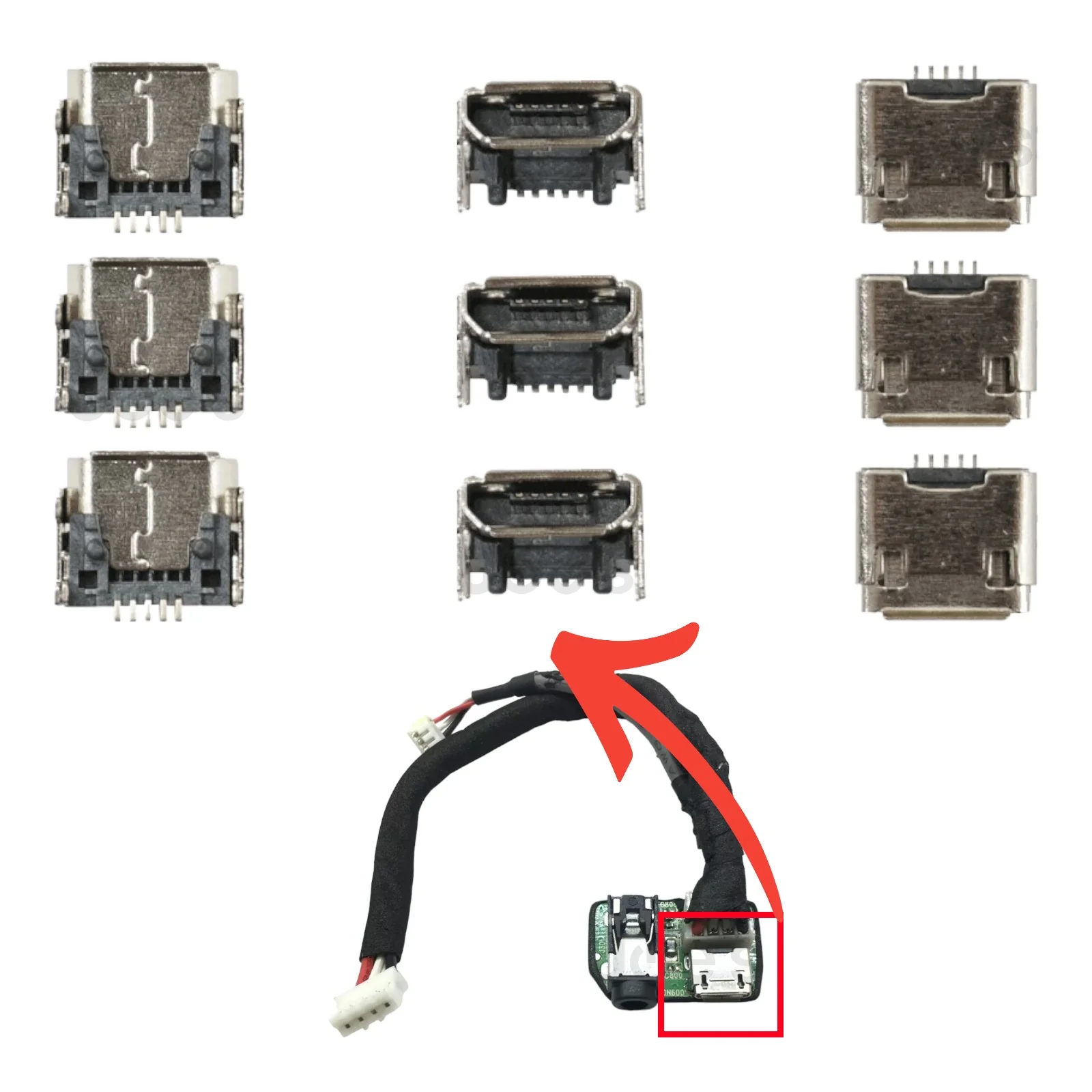 JBL Flip 3 Charger Port Micro Replacement USB Connector - Parts - Image 3