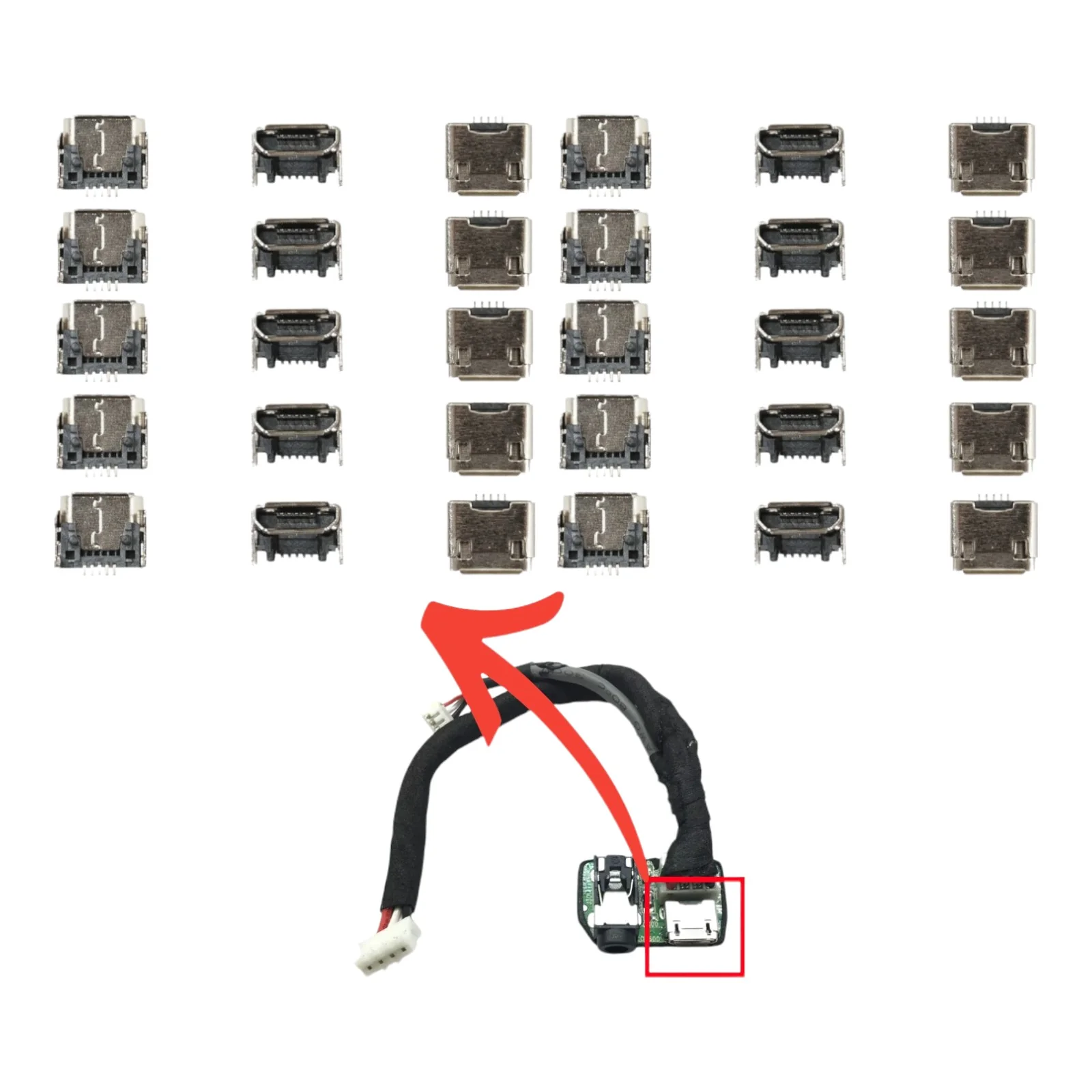 JBL Flip 3 Charger Port Micro Replacement USB Connector - Parts - Image 5