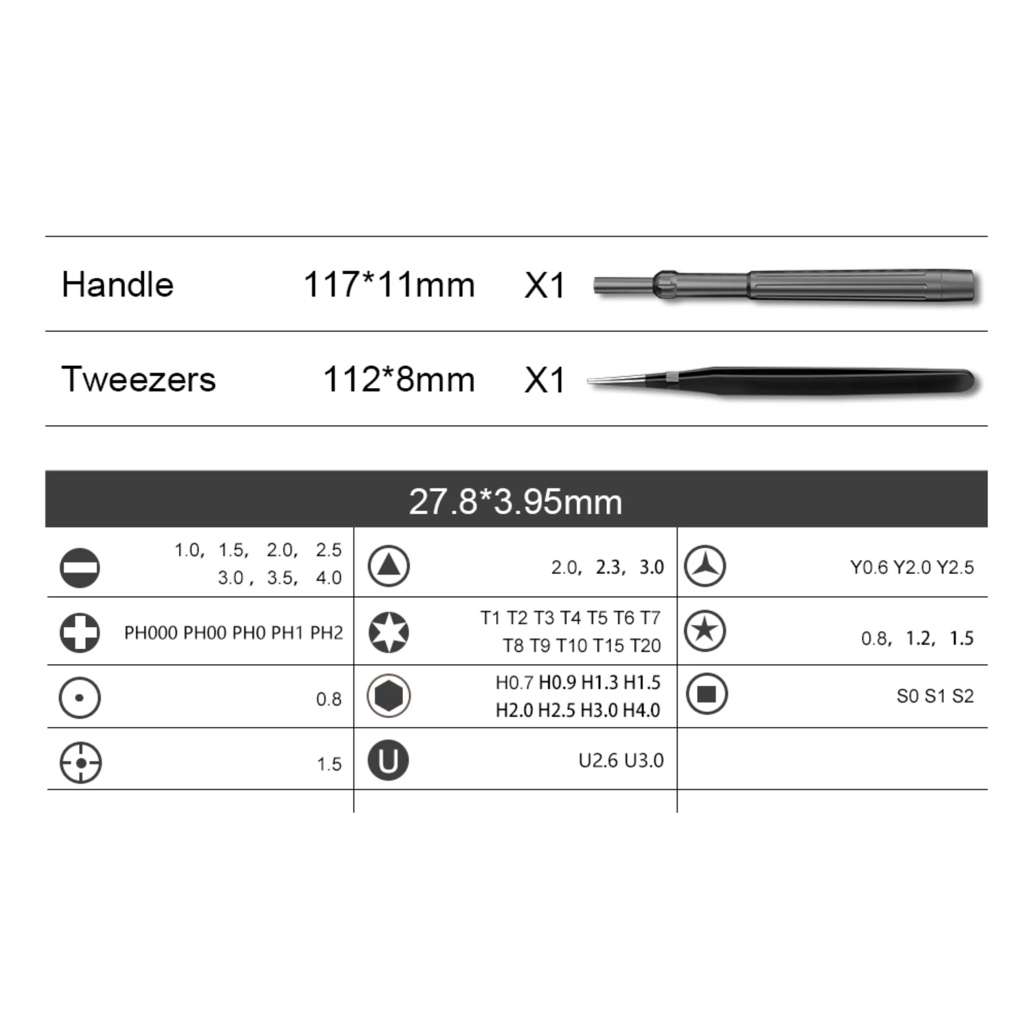JoesGE Small Electronics Repair Tool Kit 50 in 1 Precision Screwdriver Set - Tools - Image 7
