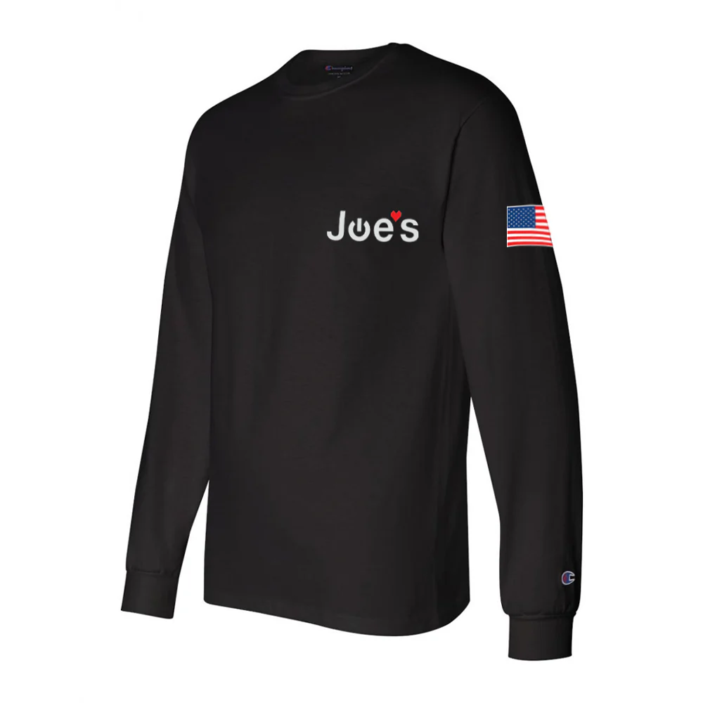 JoesGE Long Sleeve Joes Logo American Flag Shirt - Merchandise - Image 2