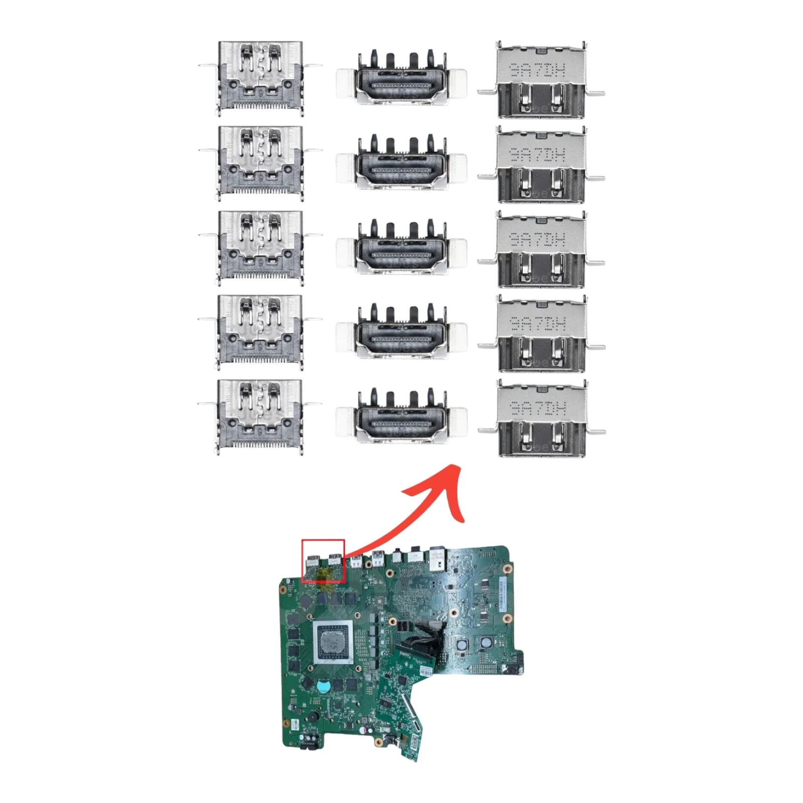 Microsoft Xbox One X HDMI Input Port Socket Connector Replacement - Parts - Image 3