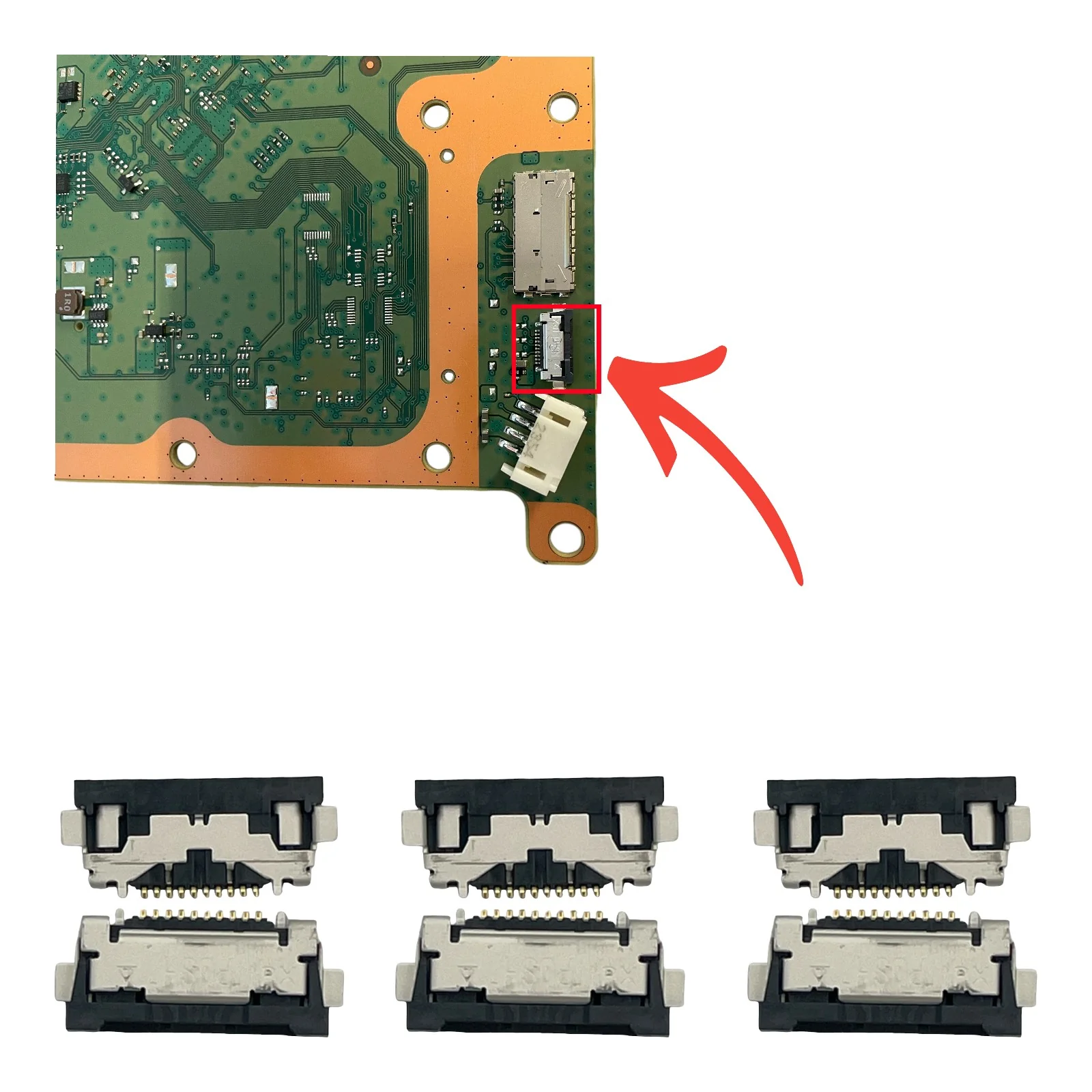 Microsoft Xbox Series X NEXUS Power Button FPC Connector Replacement - Parts - Image 3