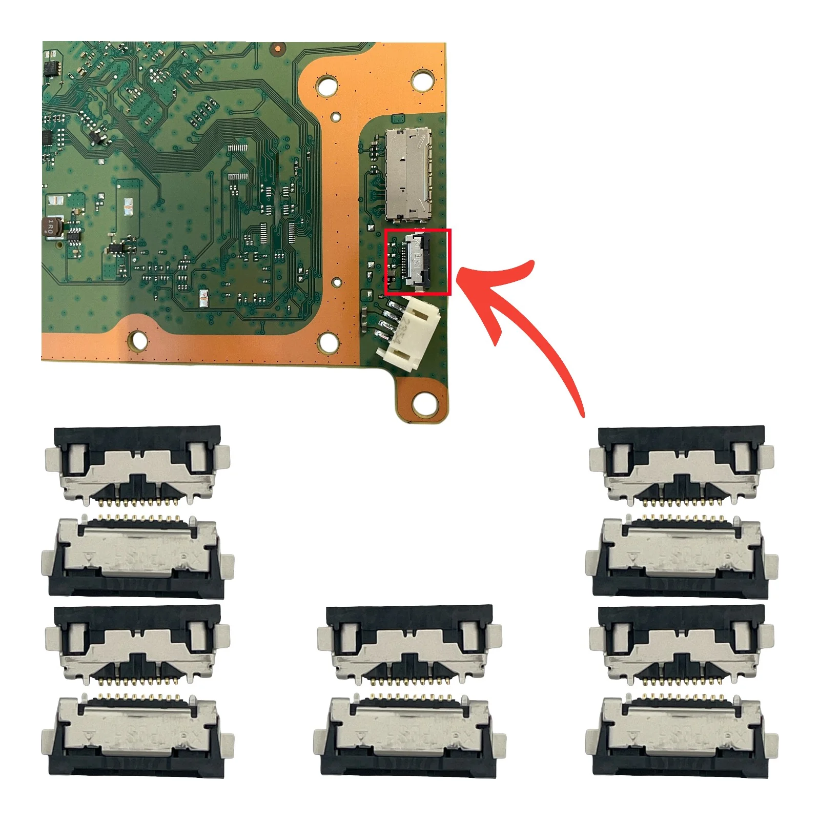 Microsoft Xbox Series X NEXUS Power Button FPC Connector Replacement - Parts - Image 4