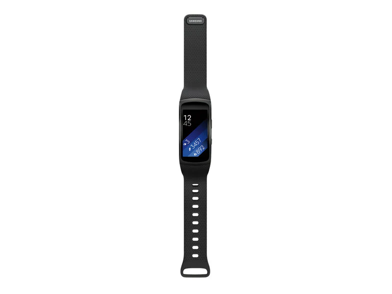 Samsung Fitness Tracker Watch Gear Fit 2 Smartwatch (Black) - Refurbished - Image 3