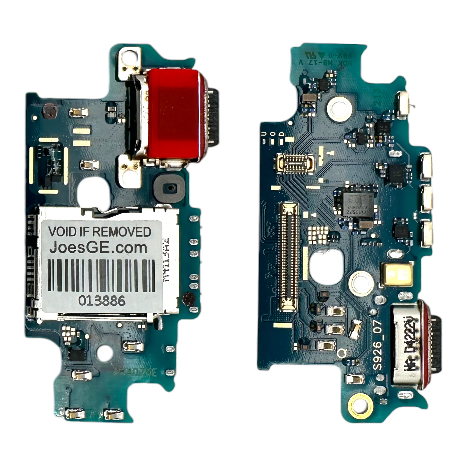 Genuine OEM Samsung Galaxy S24+ SM-S926 USB-C Charging Port SIM Reader PCB