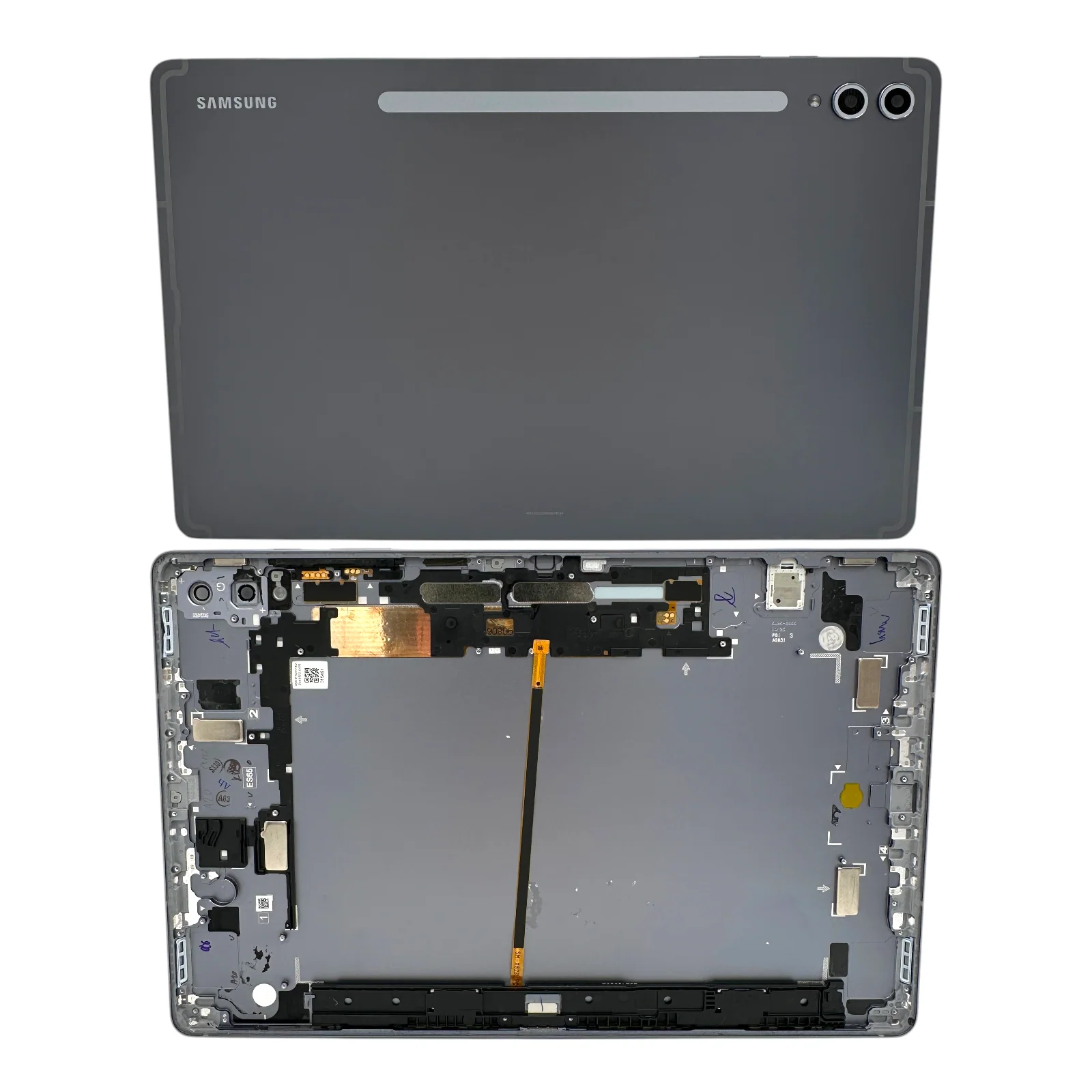 Samsung Galaxy Tab S10 Plus SM-X820 Main Housing Shell Assembly Moonstone Gray OEM Original Replacement Parts