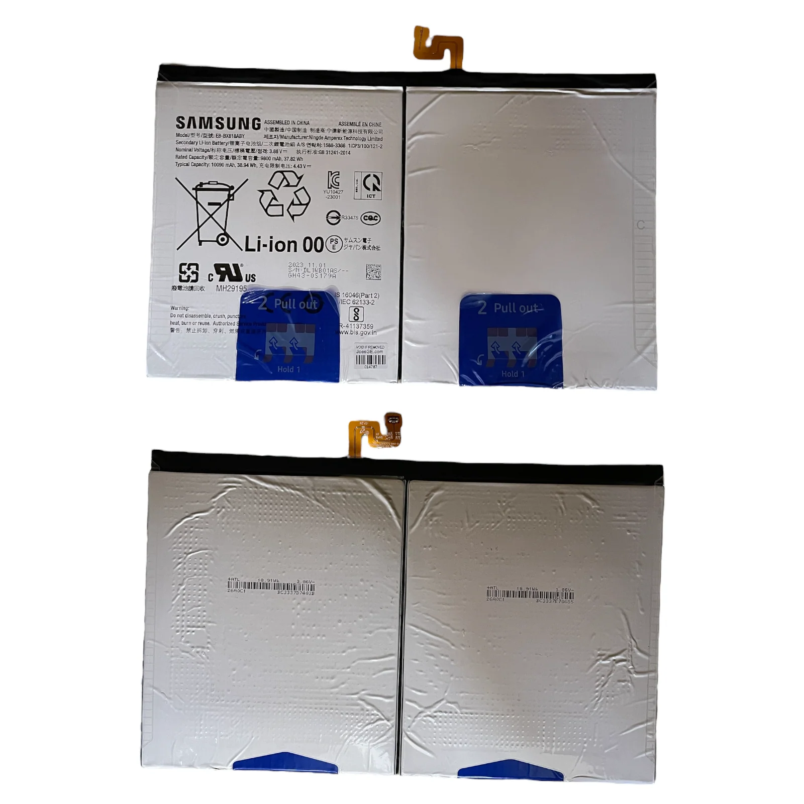 Samsung Galaxy Tab S9 FE+ Plus SM-X610 Repair Replacement Spare - Parts - Image 6
