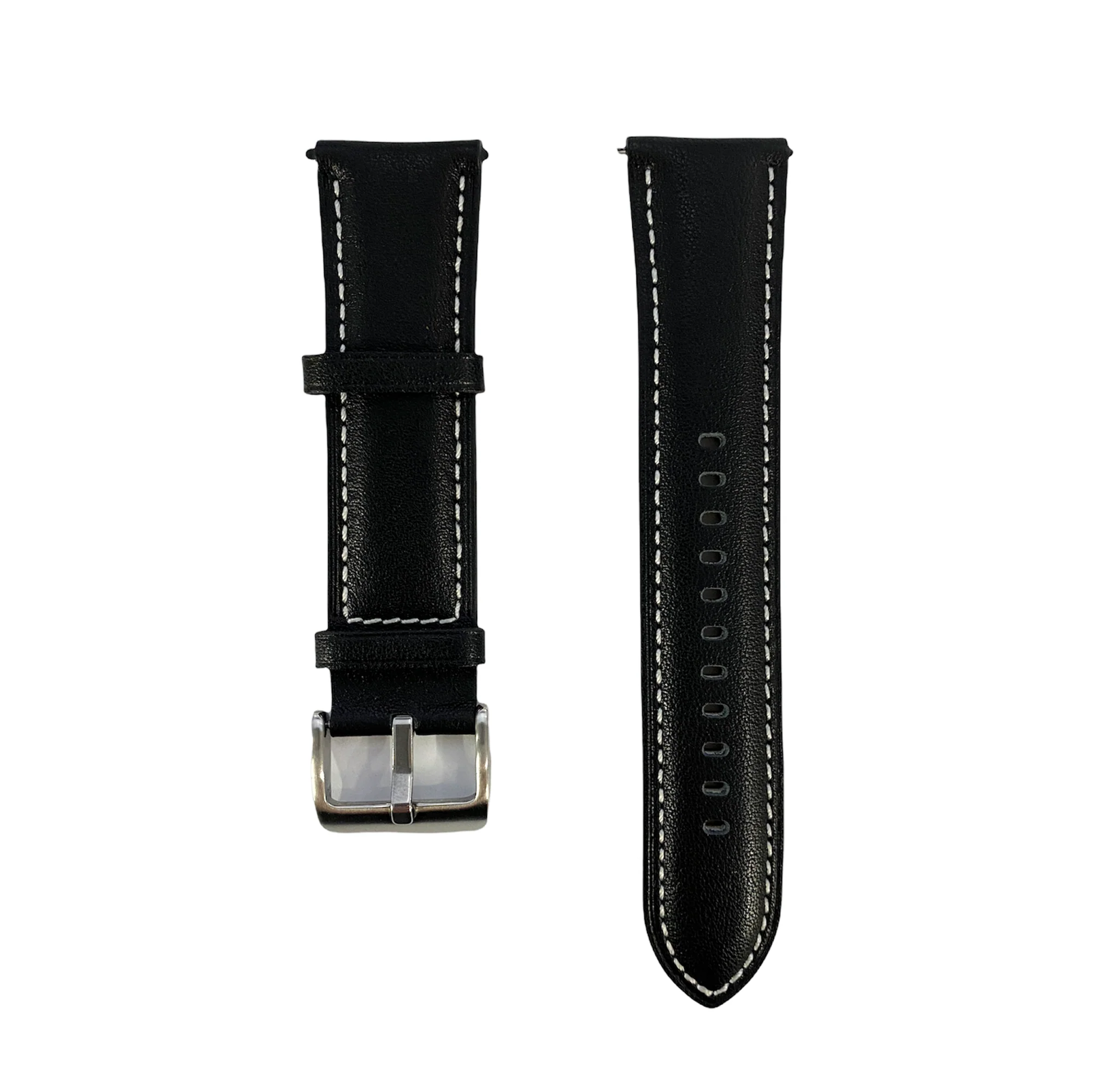 Samsung Galaxy Watch 3 45mm 41mm Leather  Wristband Straps - Accessories - Image 2