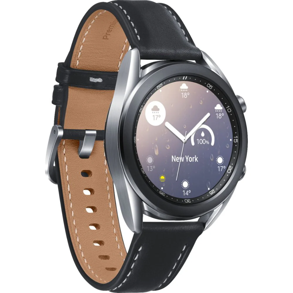 Samsung Galaxy Watch 3 SM-R850 Smartwatch 41mm Stainless GPS BT (Mystic Silver) - Refurbished - Image 3