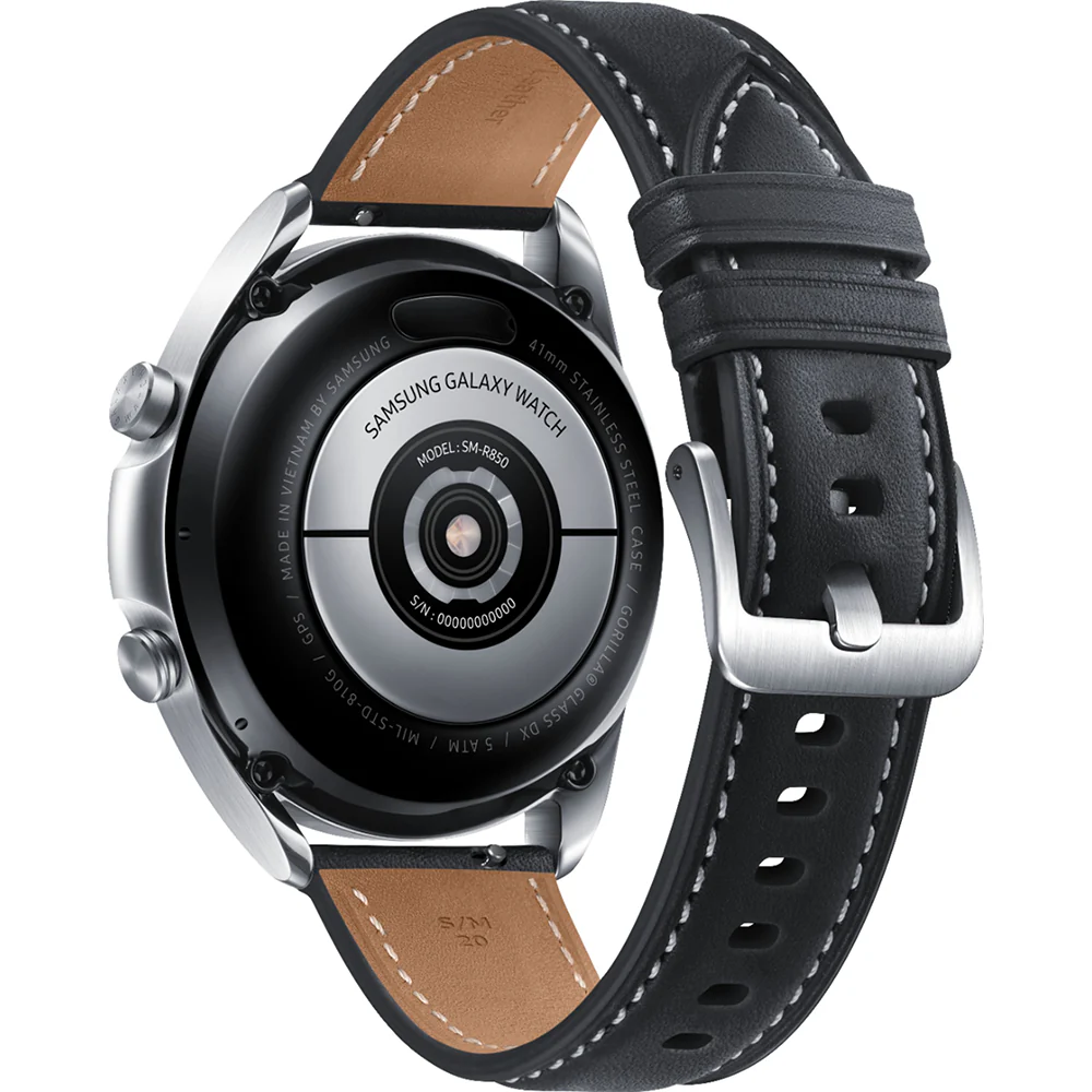 Samsung Galaxy Watch 3 SM-R850 Smartwatch 41mm Stainless GPS BT (Mystic Silver) - Refurbished - Image 4