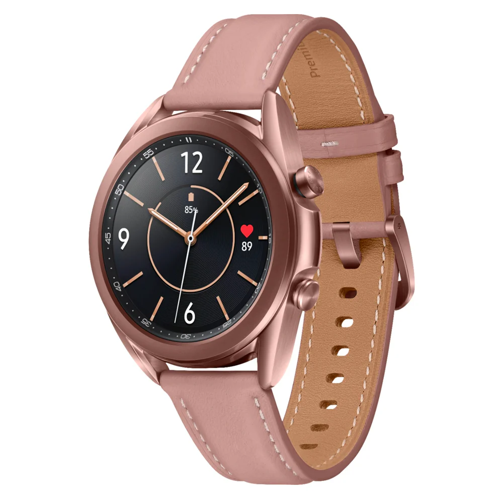 Samsung Galaxy Watch 3 Smartwatch 41mm Stainless LTE (Mystic Bronze) - Refurbished - Image 2