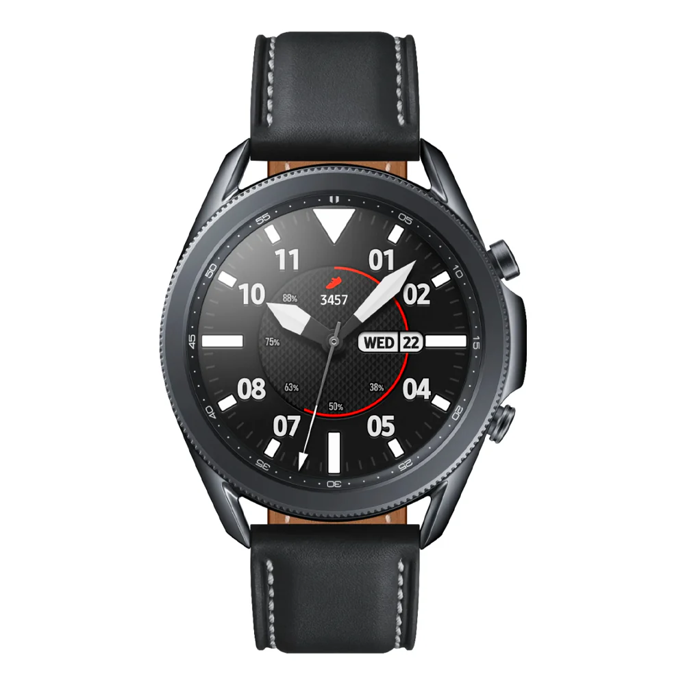 Samsung Galaxy Watch 3 Smartwatch 45mm Stainless BT (Mystic Black) - Refurbished - Image 4