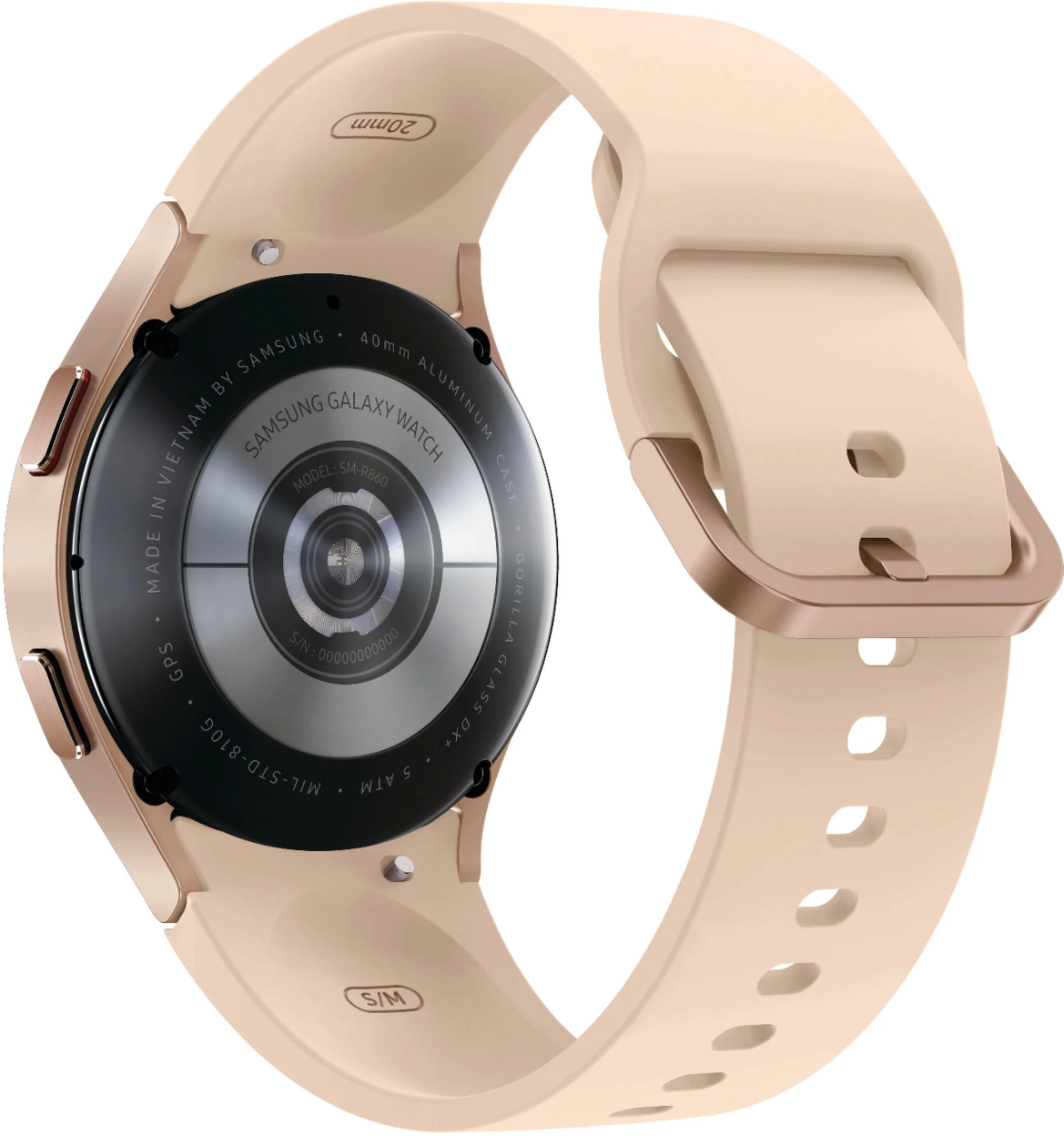 Samsung Galaxy Watch 4 Aluminum Smartwatch 40mm BT (Gold) - Refurbished - Image 5