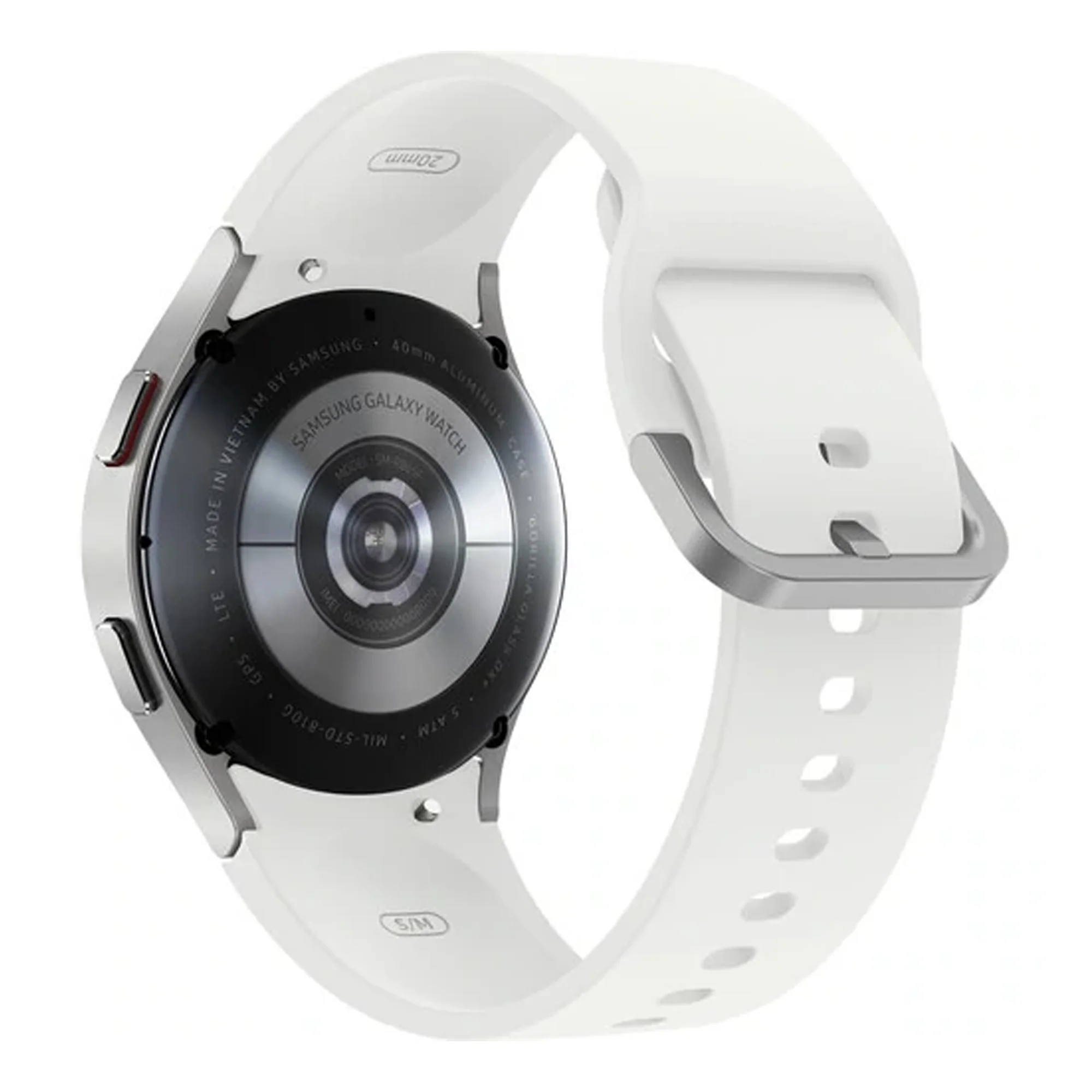 Samsung Galaxy Watch 4 Aluminum Smartwatch 40mm LTE (Silver) - Refurbished - Image 5