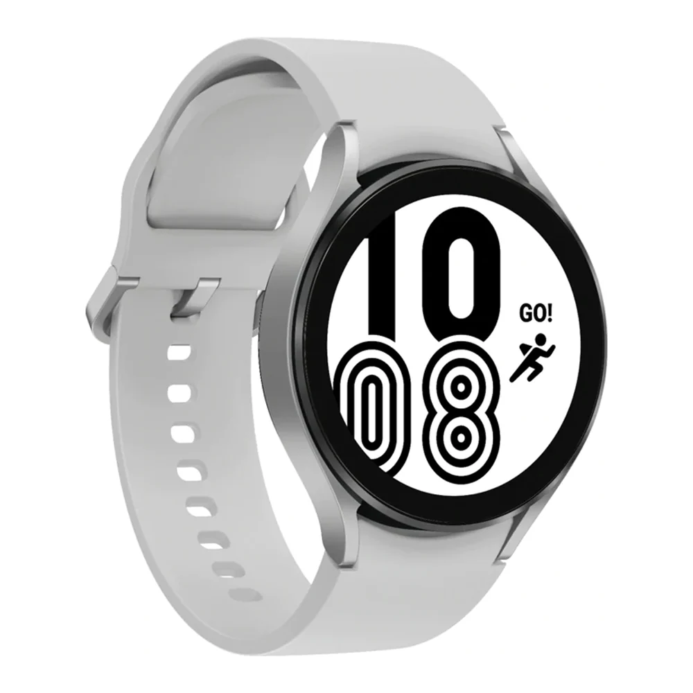Samsung Galaxy Watch 4 Aluminum Smartwatch 44mm LTE (Silver) - Refurbished - Image 2