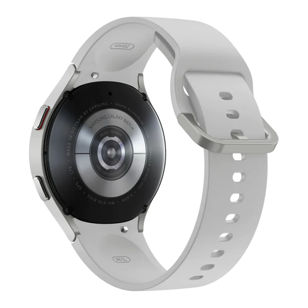 Samsung Galaxy Watch 4 Aluminum Smartwatch 44mm LTE (Silver) - Refurbished - Image 5