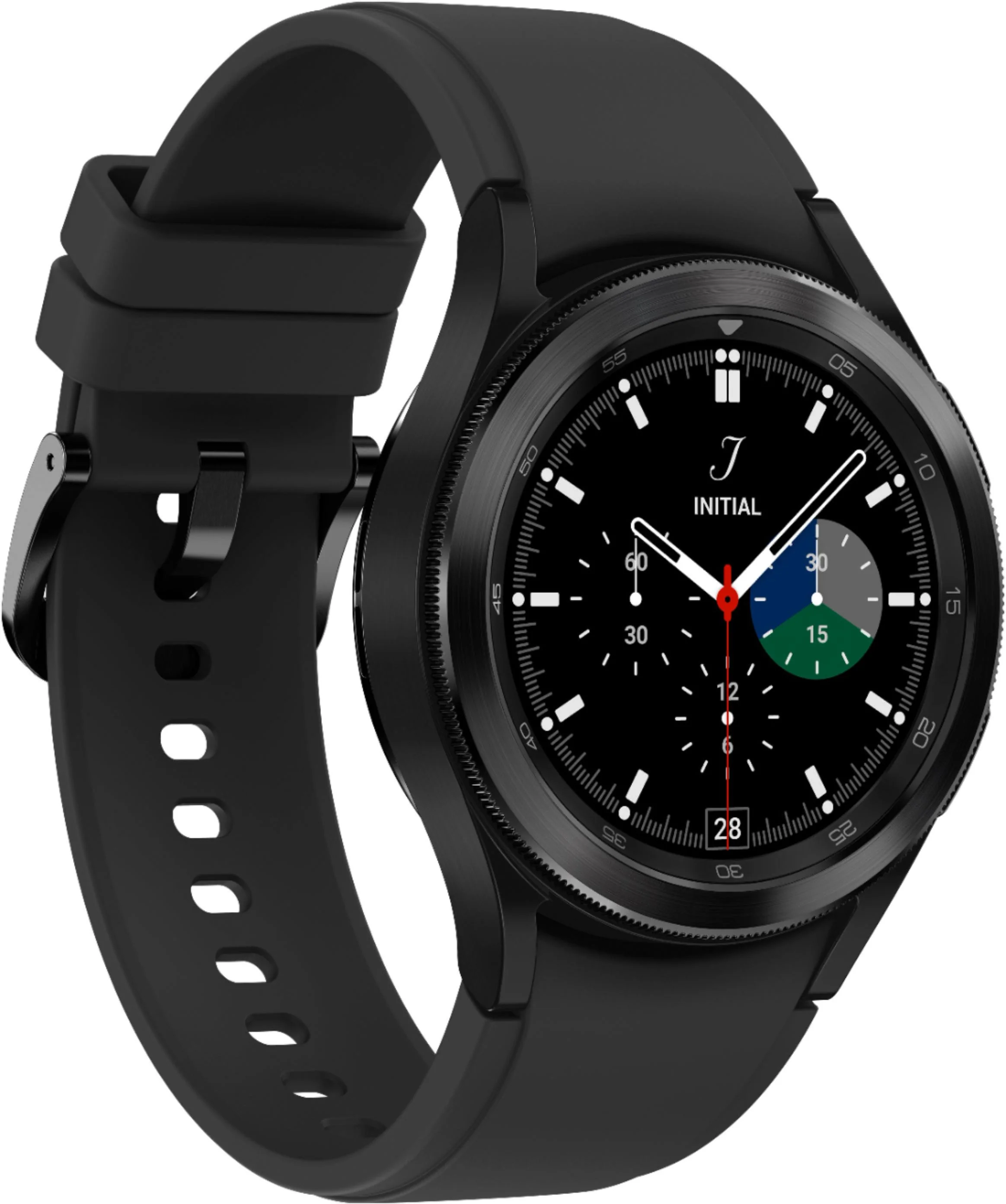 Samsung Galaxy Watch 4 Classic Stainless Steel Smartwatch 42mm LTE (Black) - Refurbished - Image 2