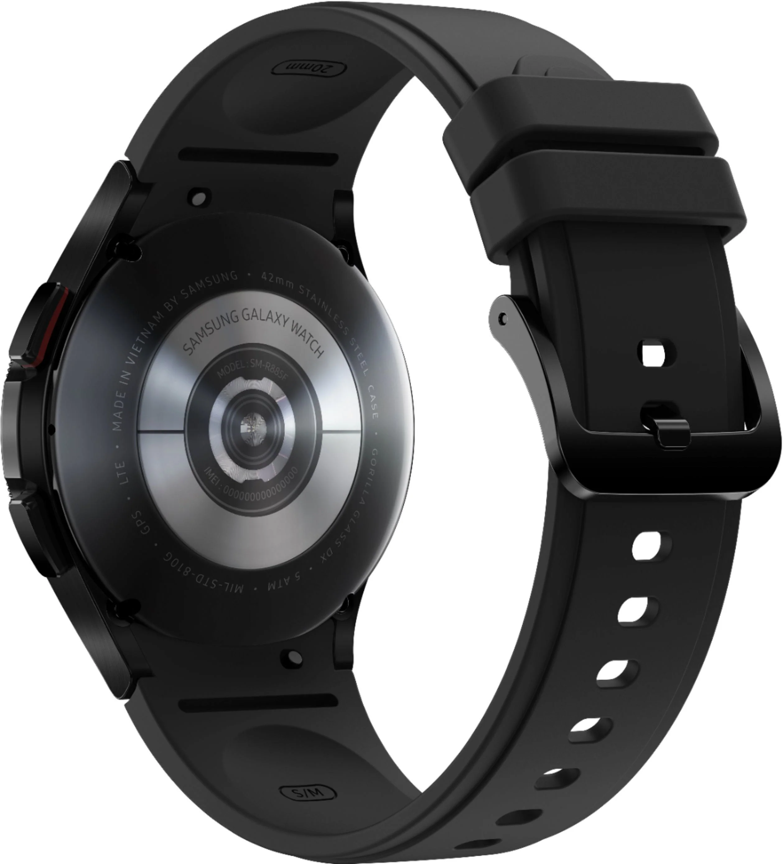 Samsung Galaxy Watch 4 Classic Stainless Steel Smartwatch 42mm LTE (Black) - Refurbished - Image 3