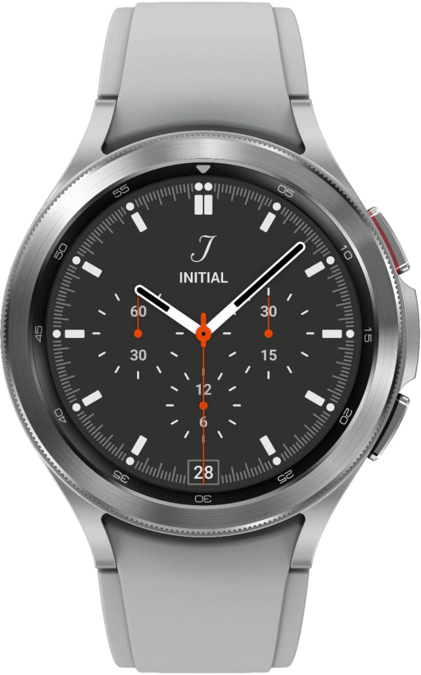 Samsung Galaxy Watch 4 Classic Stainless Steel Smartwatch 46mm BT (Silver) - Refurbished - Image 3