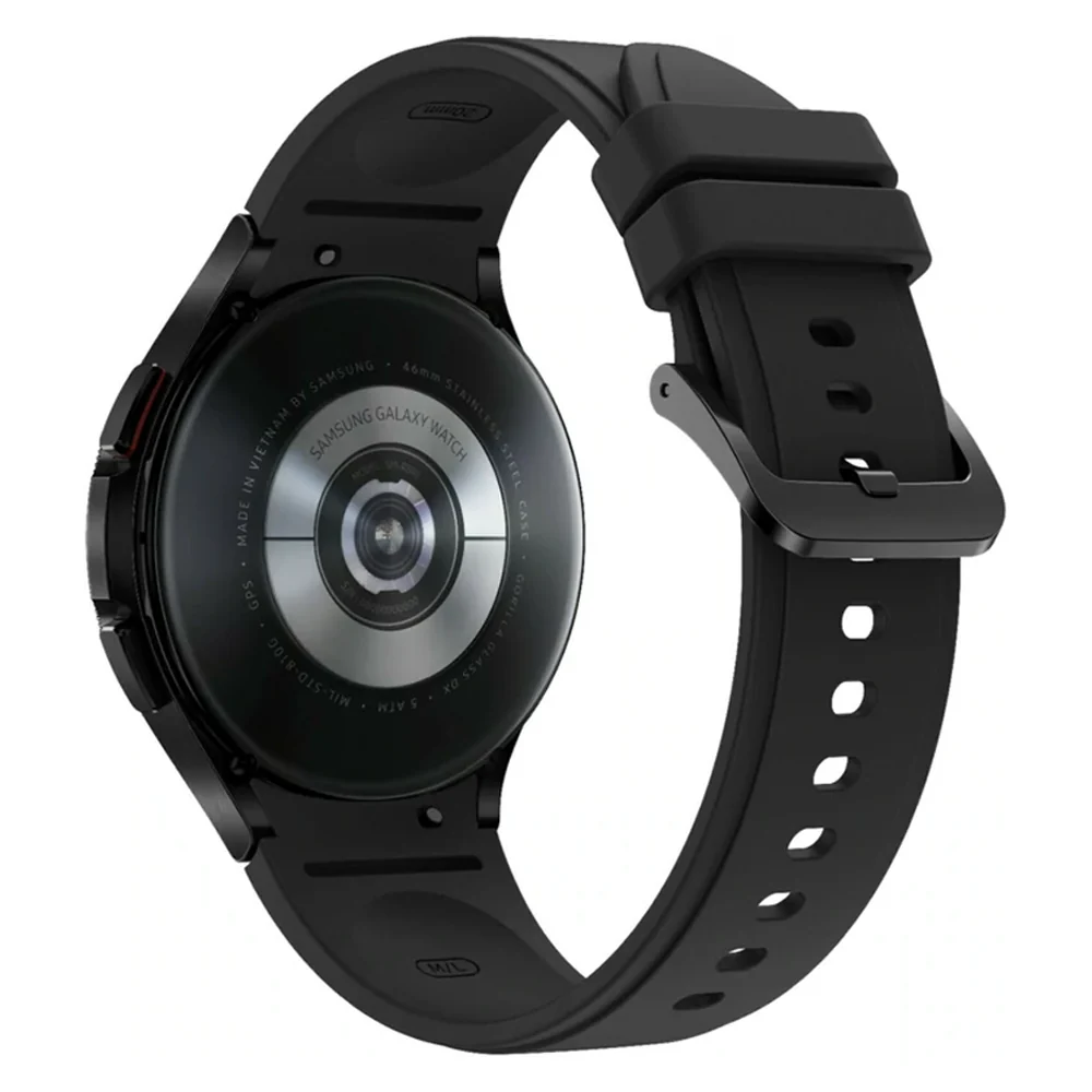 Samsung Galaxy Watch 4 Classic Stainless Steel Smartwatch 46mm LTE (Black) - Refurbished - Image 4