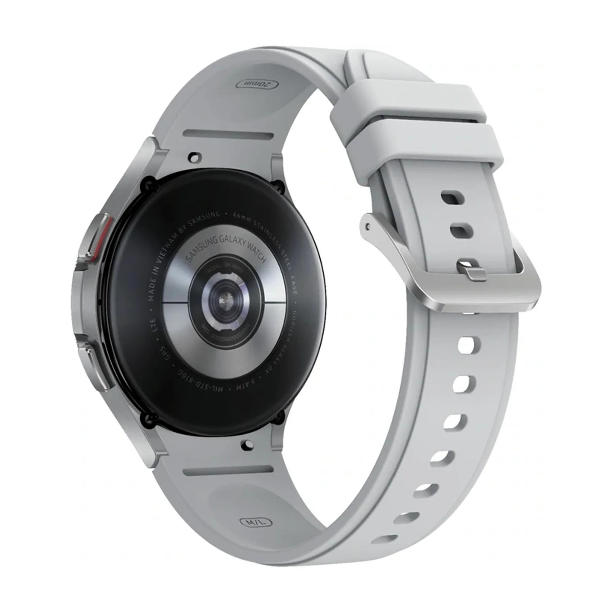 Samsung Galaxy Watch 4 Classic Stainless Steel Smartwatch 46mm LTE (Silver) - Refurbished - Image 4