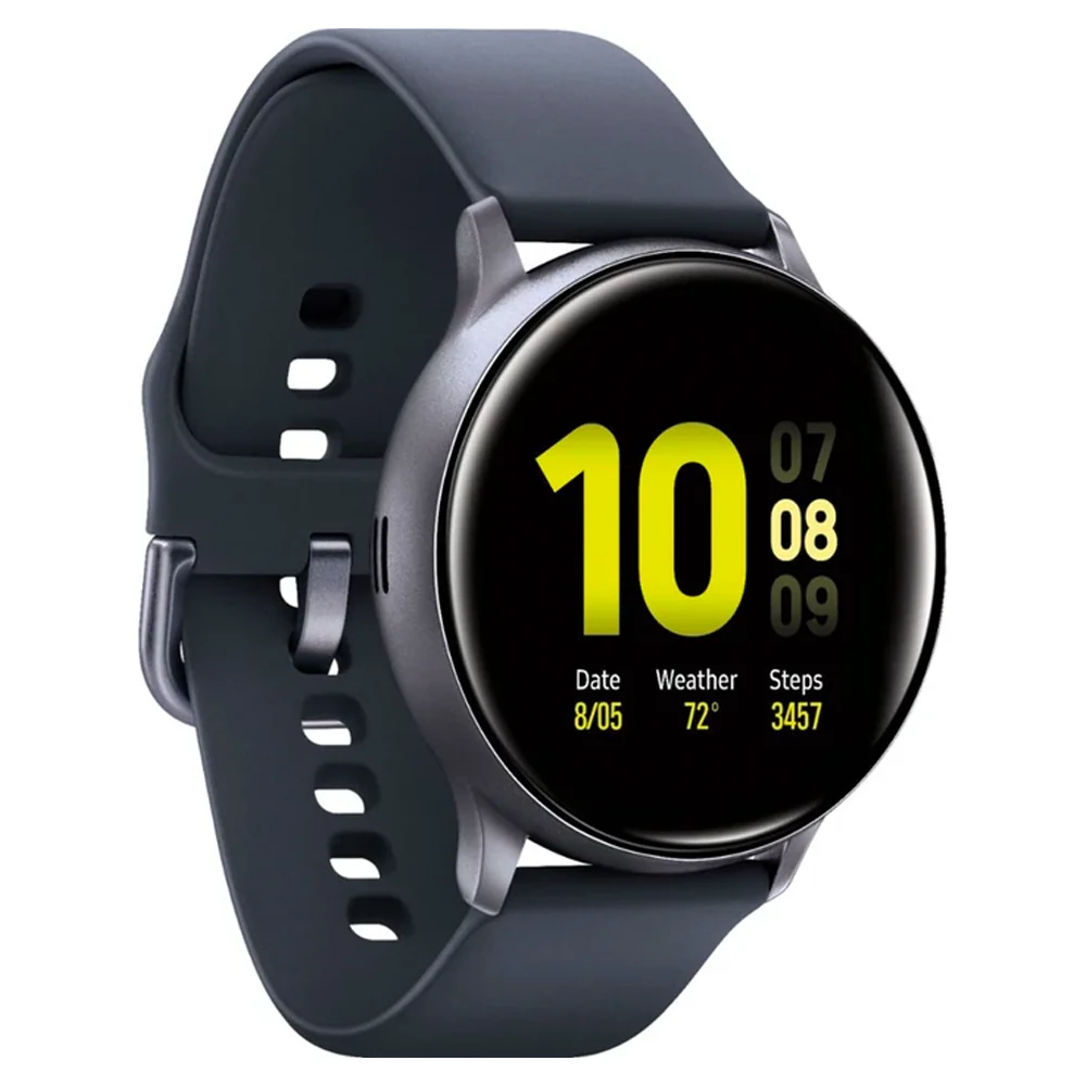 Samsung Galaxy Watch Active 2 Smartwatch 40mm Aluminum (Aqua Black) - Refurbished - Image 2