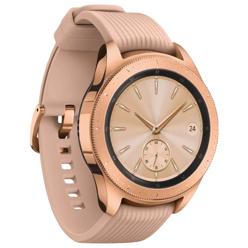 Samsung Galaxy Watch Smartwatch 42mm Stainless Steel LTE (Rose Gold) - Refurbished - Image 2