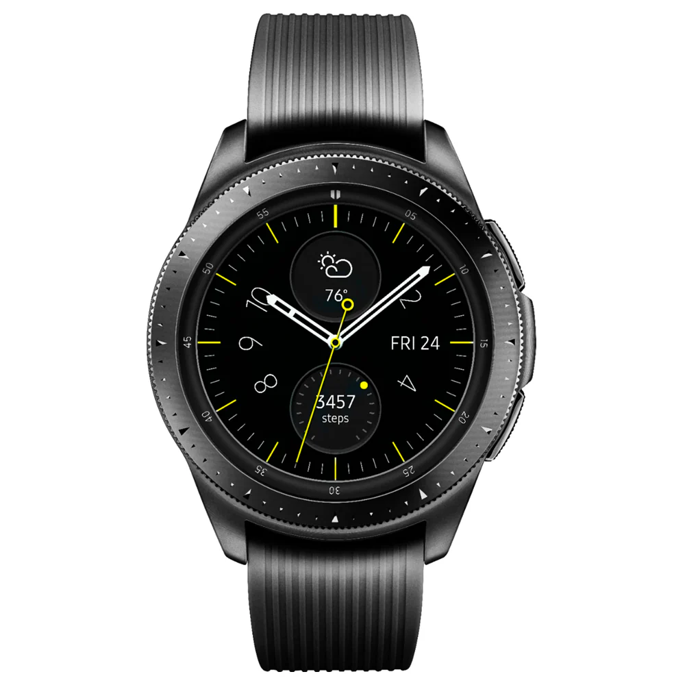 Samsung Galaxy Watch Smartwatch 42mm Stainless Steel (Midnight Black) - Refurbished - Image 3