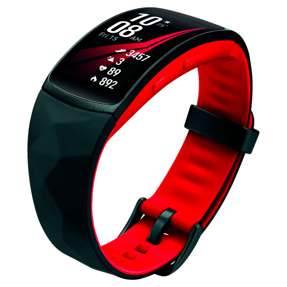 Samsung Gear Fit 2 Pro Fitness Smartwatch Large (Diamond Red) - Refurbished - Image 2