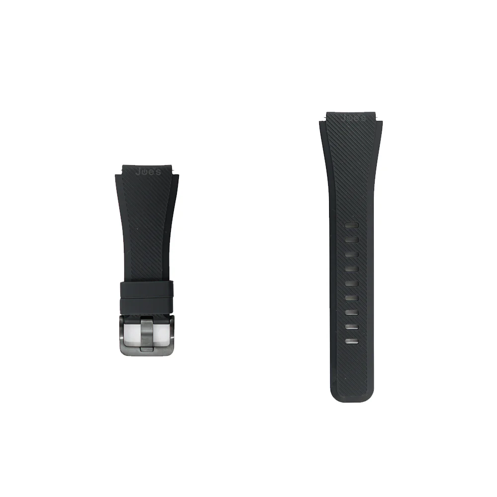 Samsung Gear S3 Classic Frontier Leather Silicone Wristband (Black) - Accessories - Image 2