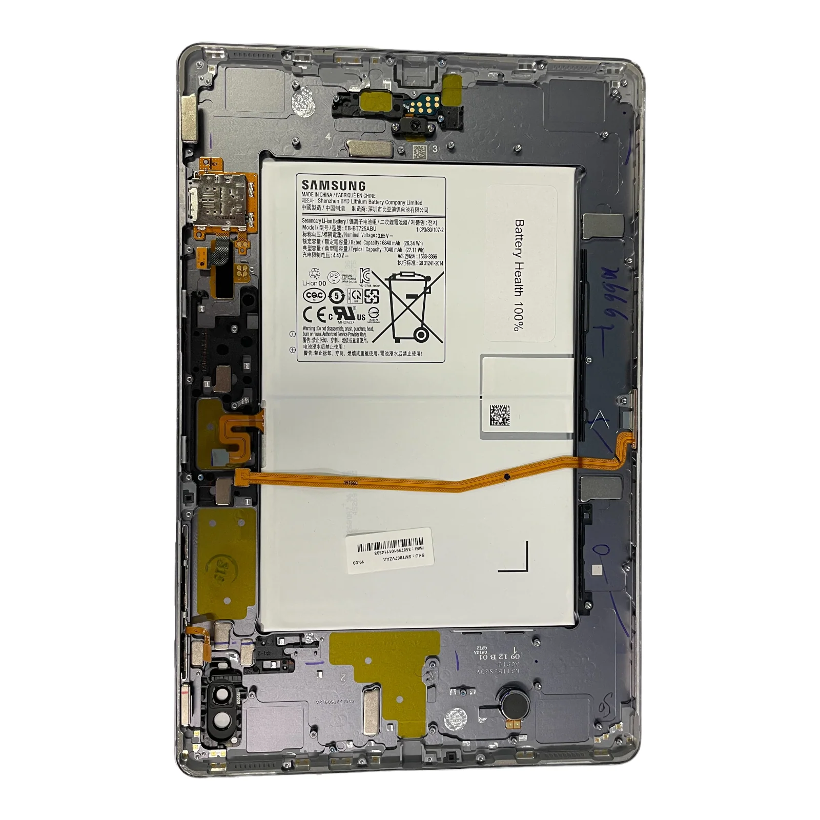 Samsung Tablet Tab S6 SM-T867V Repair Replacement Spare - Parts - Image 4