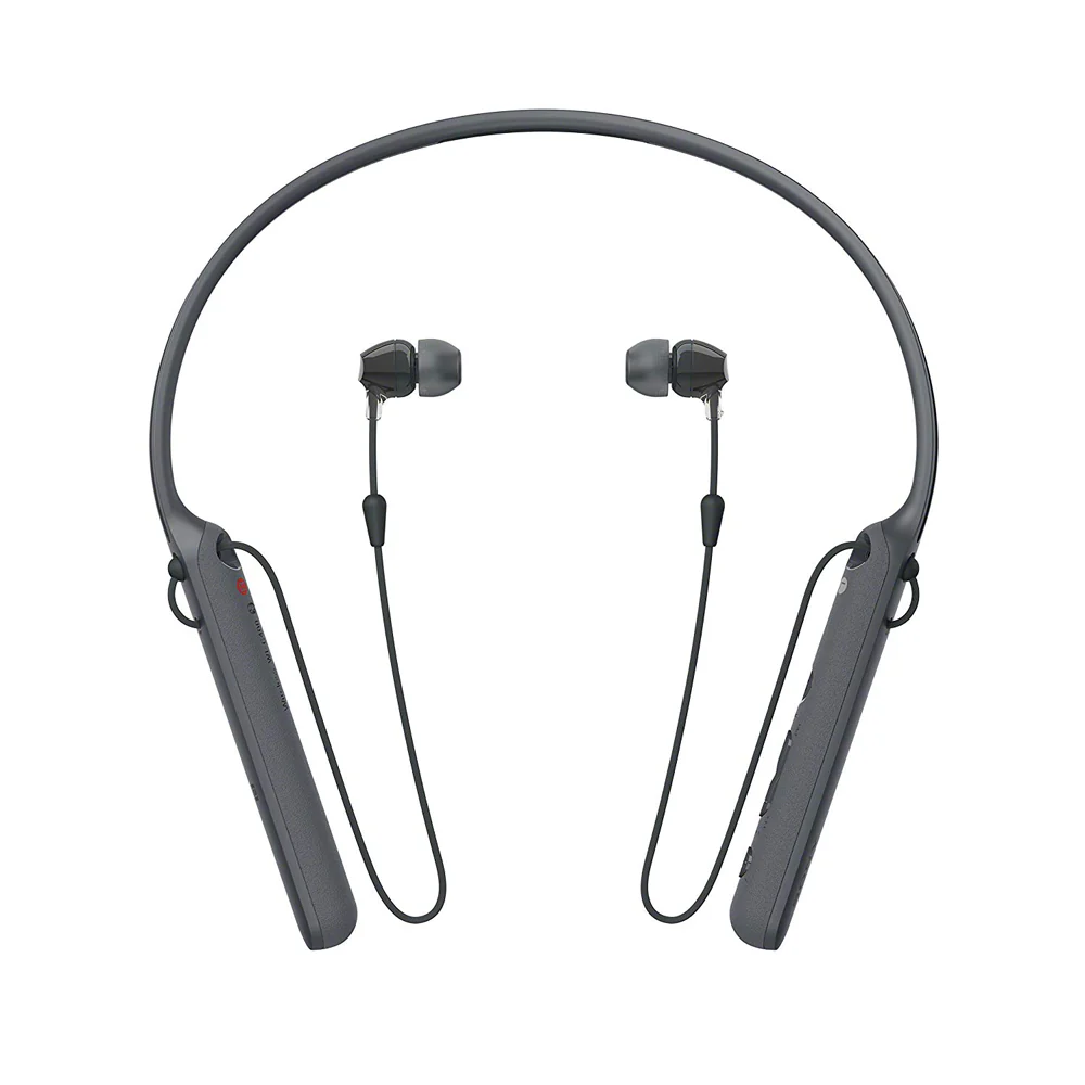 Sony - C400 Wireless Behind-Neck in Ear Headphone (Black) [Refurbished] - Image 3
