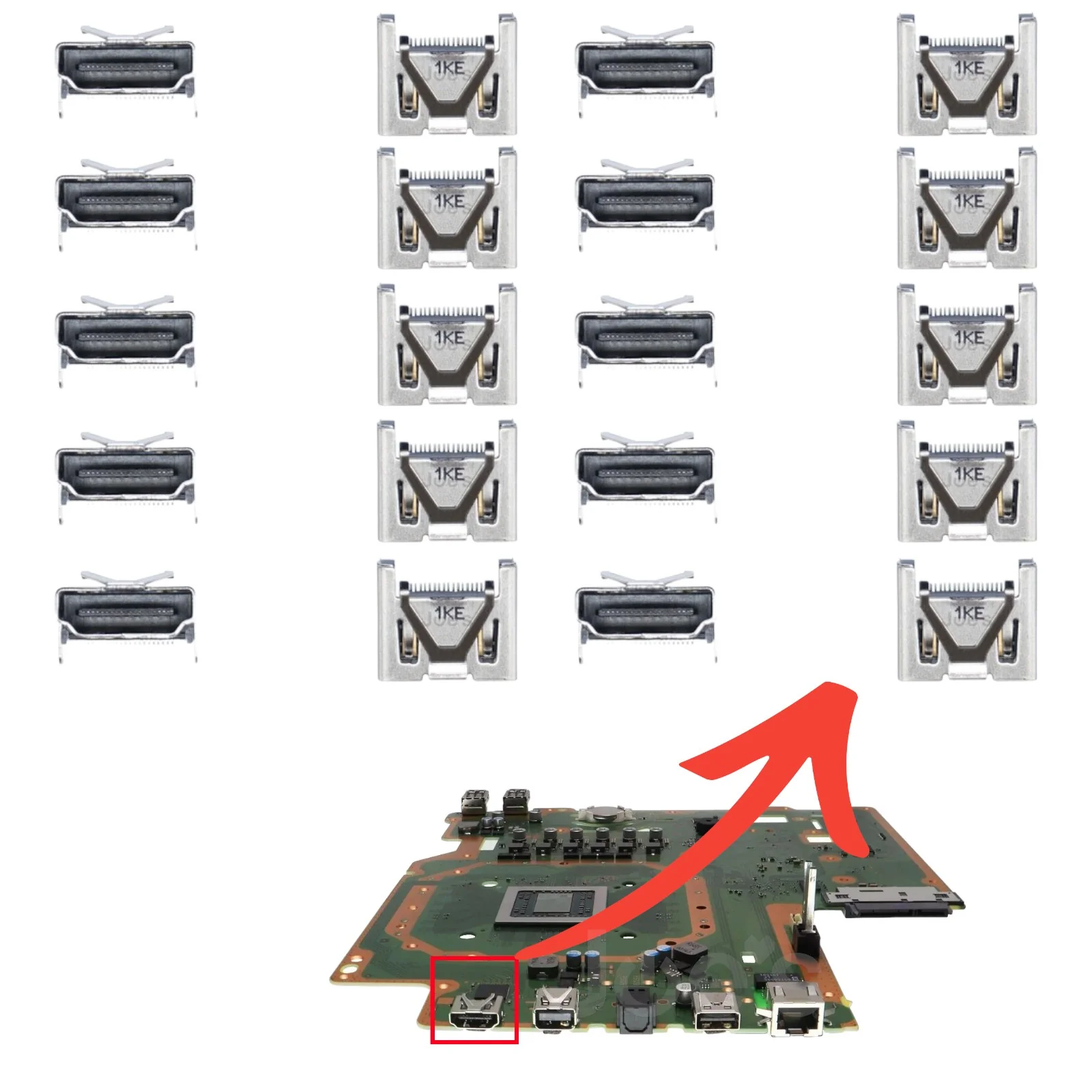 Sony PlayStation 4 PS4 Pro Slim HDMI Input Port Socket Connector Replacement - Parts - Image 4