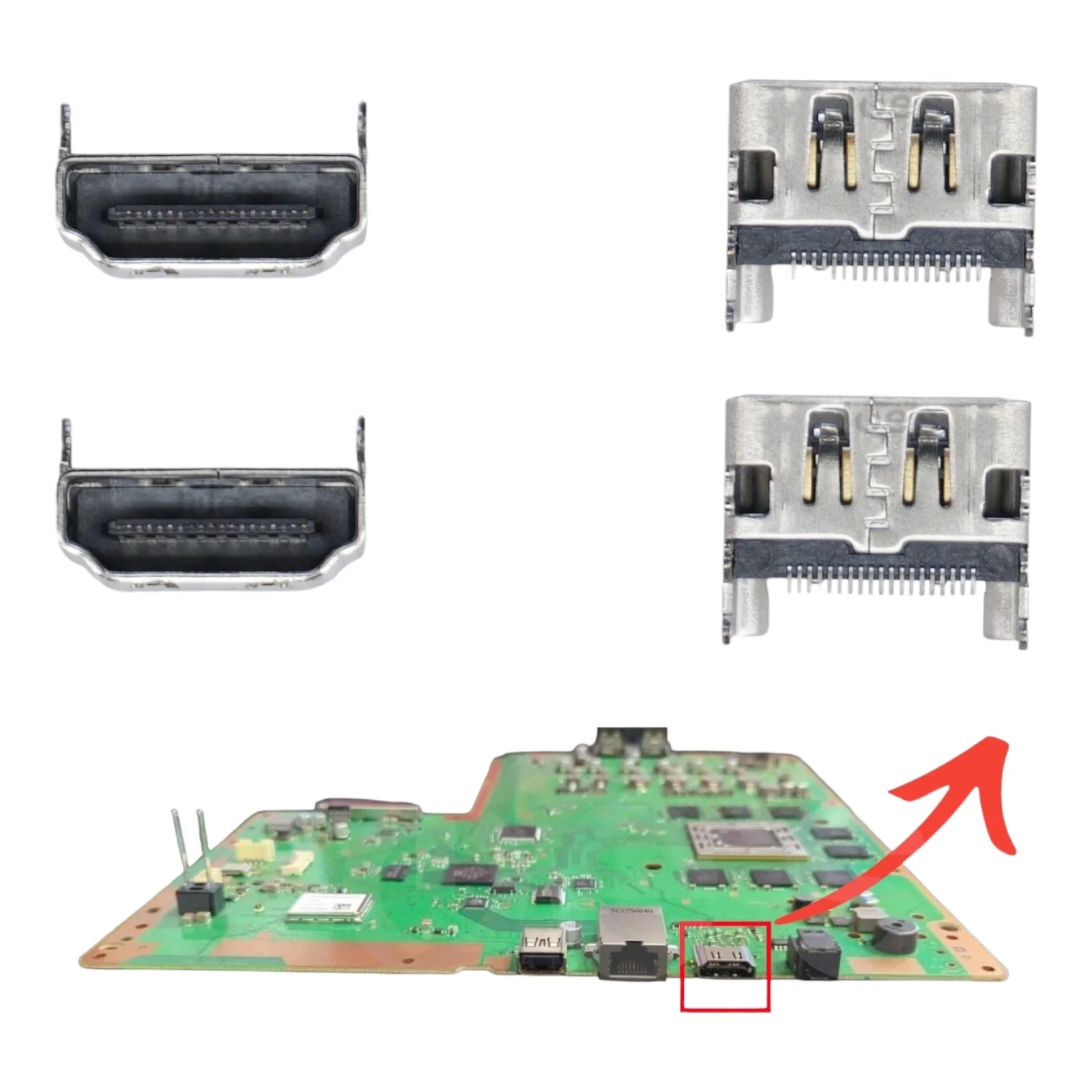 Sony PlayStation 4 PS4 Regular HDMI Input Port Socket Connector Replacement - Parts - Image 2