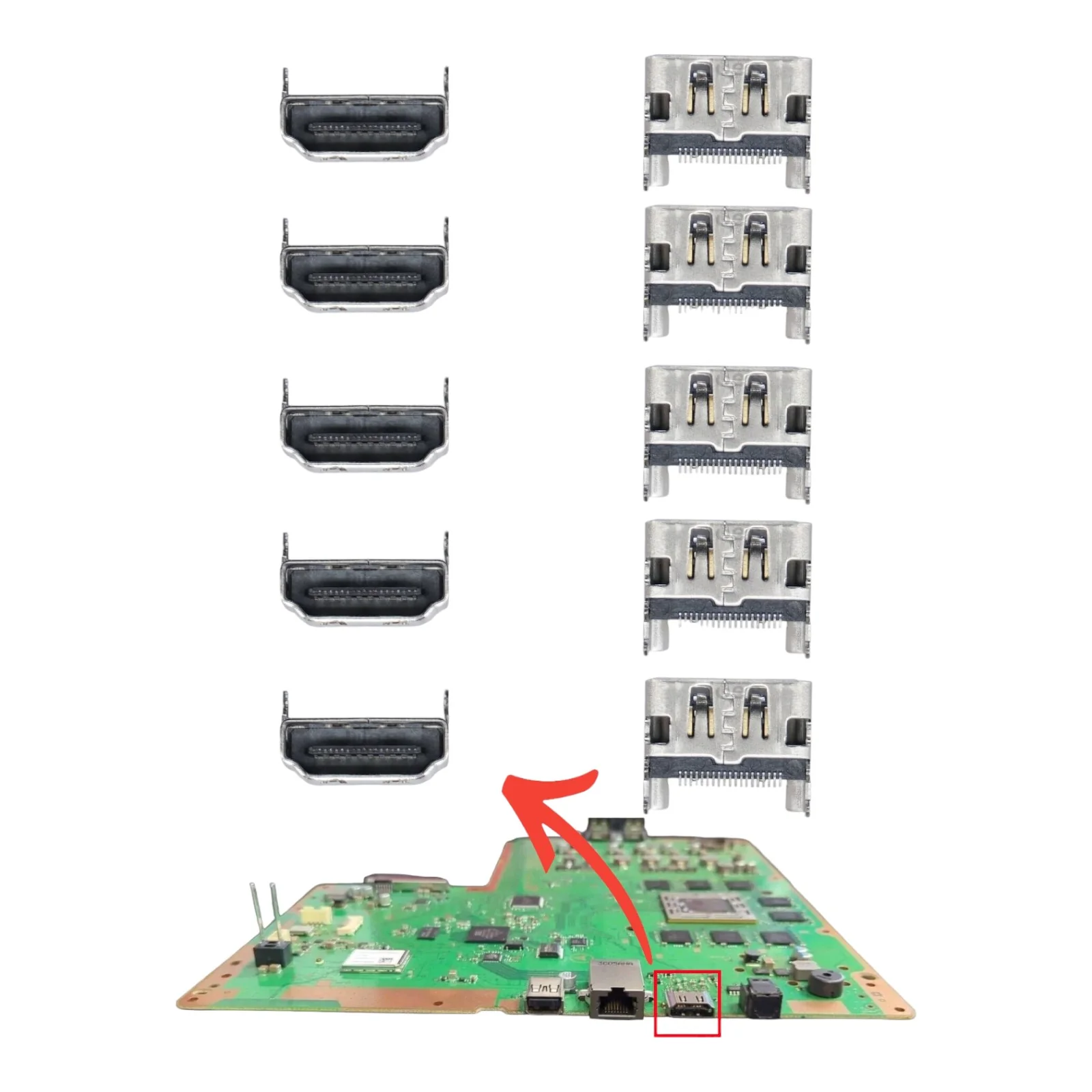Sony PlayStation 4 PS4 Regular HDMI Input Port Socket Connector Replacement - Parts - Image 3