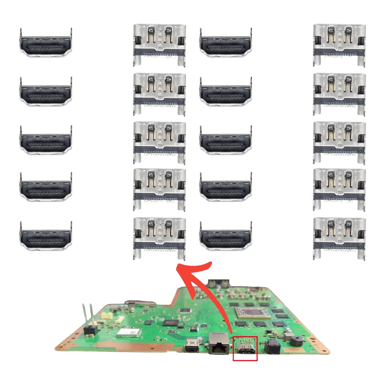 Sony PlayStation 4 PS4 Regular HDMI Input Port Socket Connector Replacement - Parts - Image 4