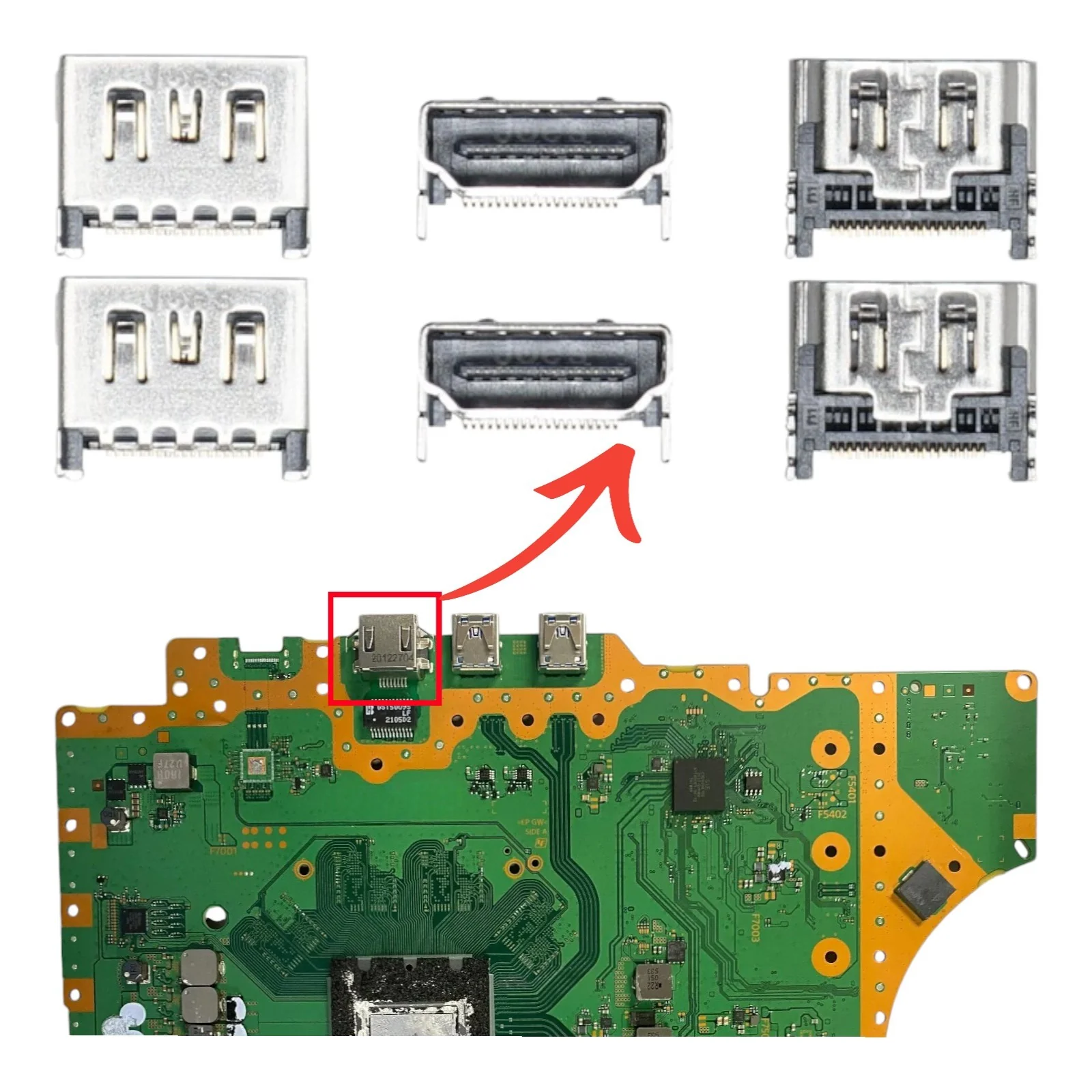 Sony PlayStation 5 PS5 HDMI Input Port Socket Connector Replacement - Parts - Image 2