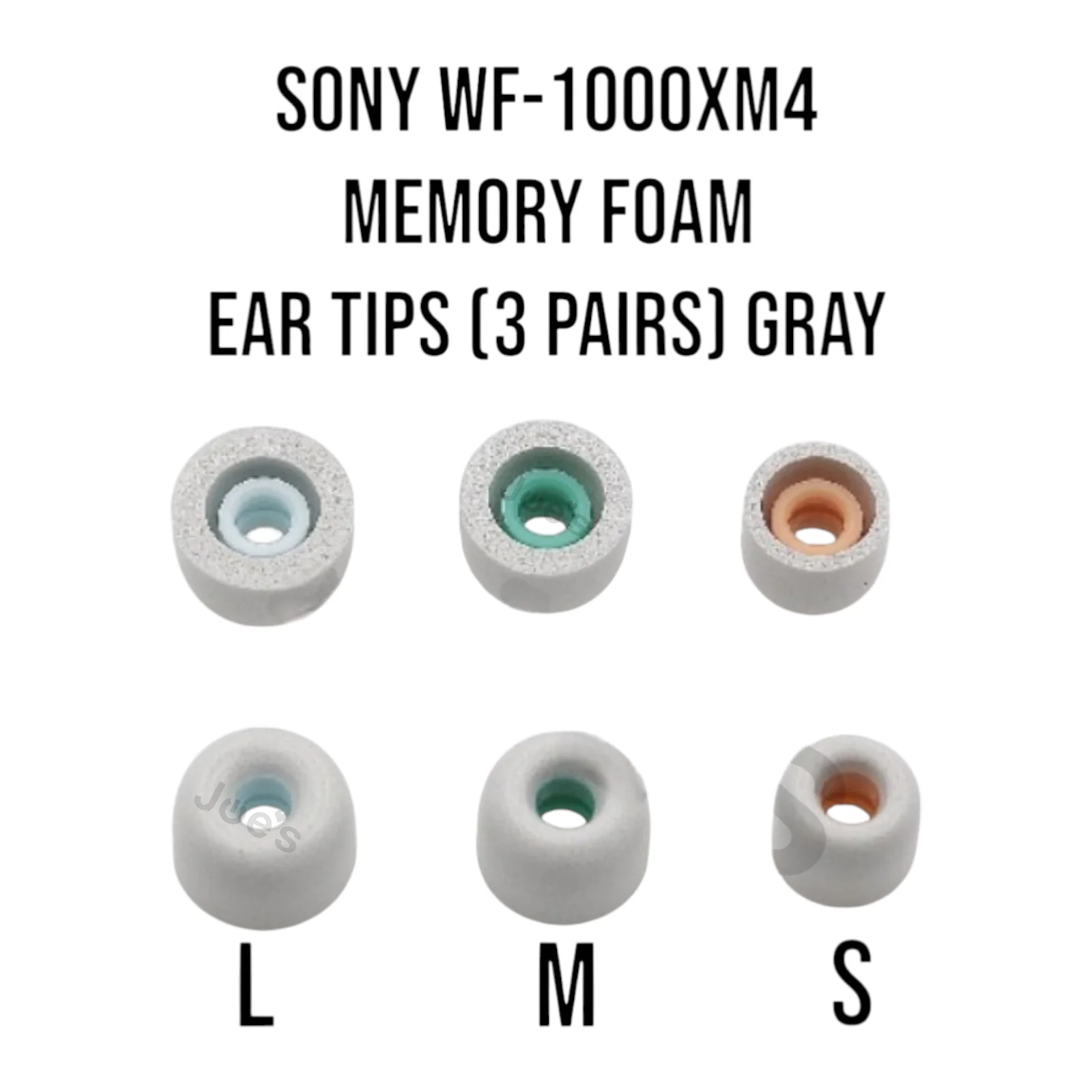 Sony WF-1000XM4 Memory Foam Comfortable Ear Tips Replacement - Accessories - Image 2