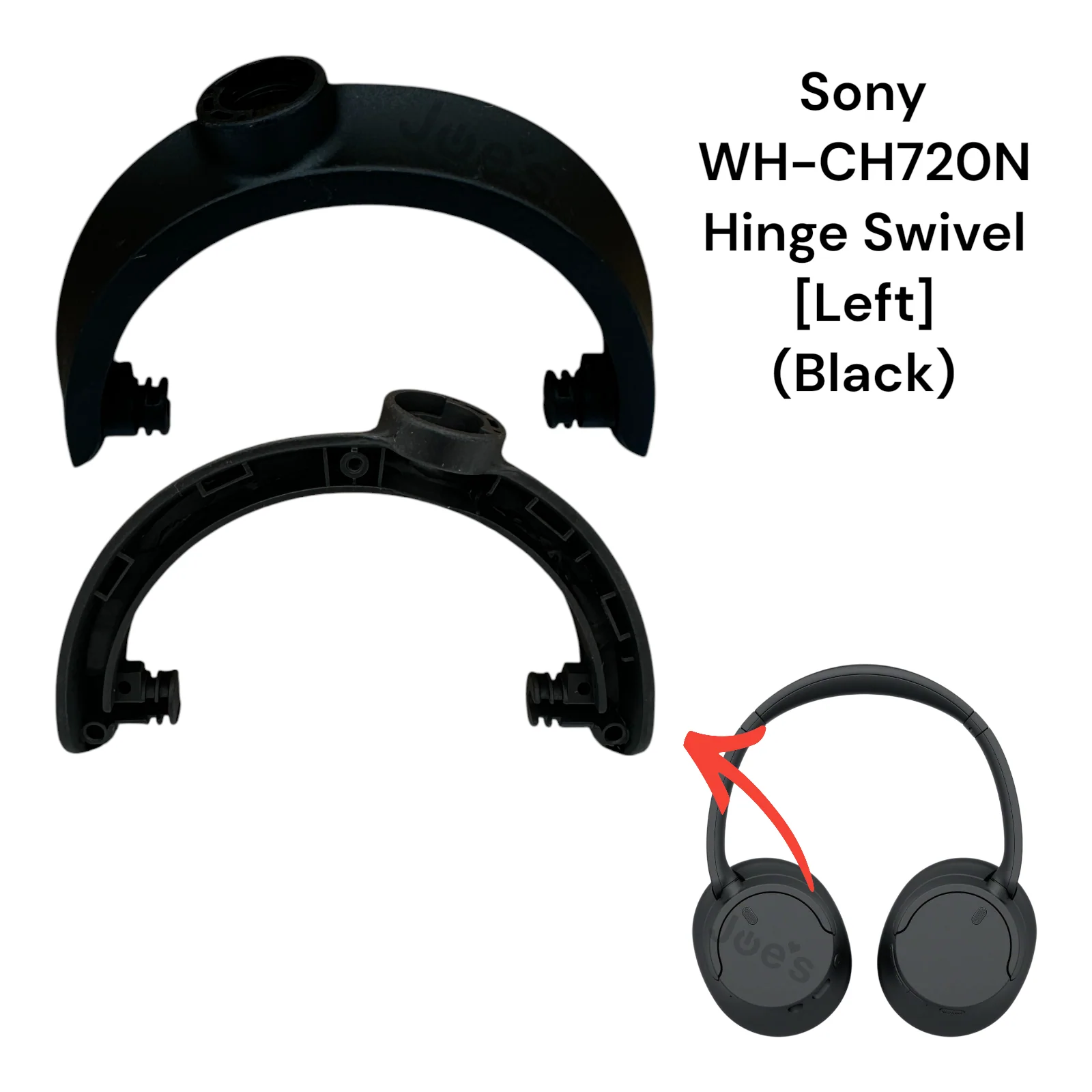 Sony WH-CH720N Headphone Hinge Swivel Replacement Arm Fits Black, Blue & White - Parts - Image 2