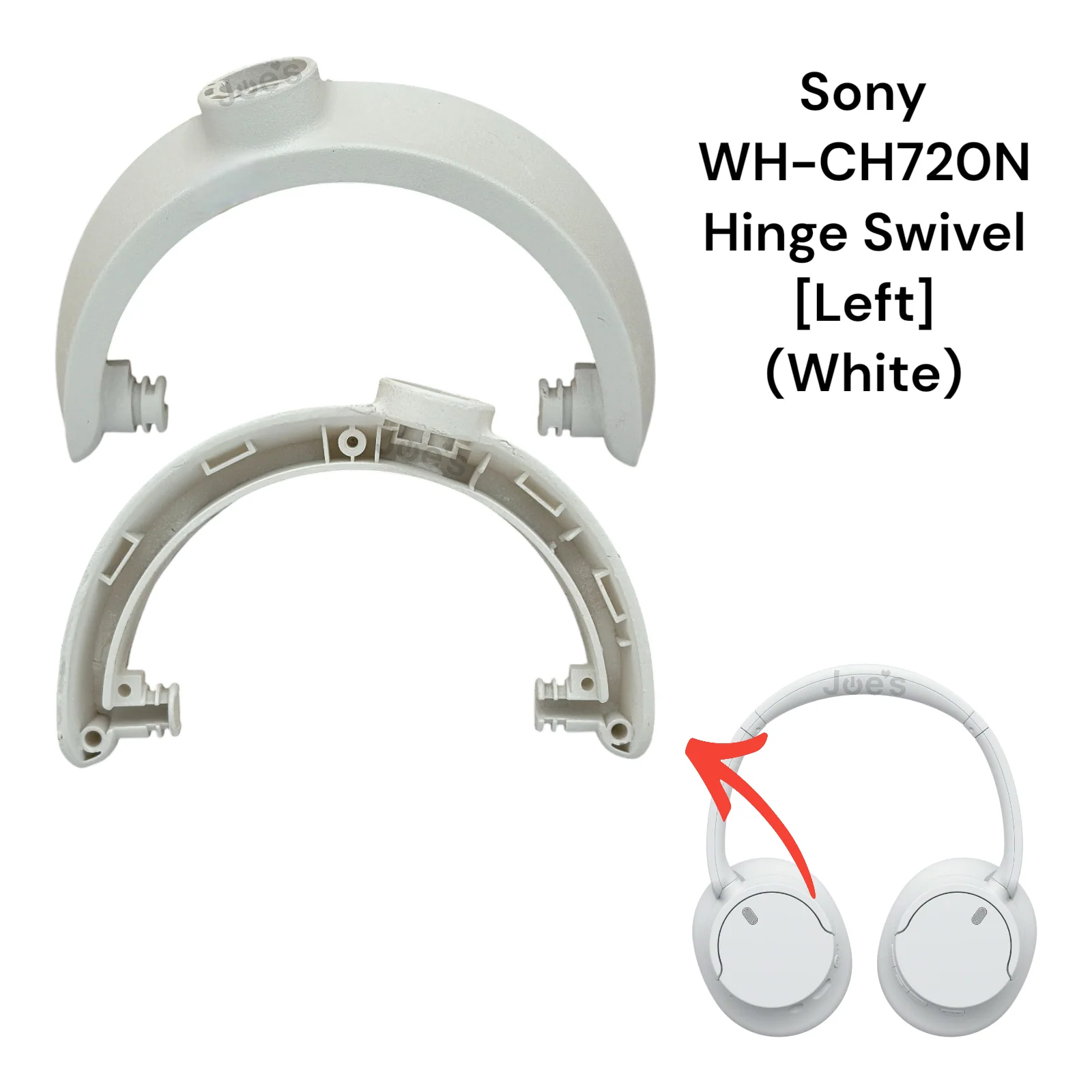 Sony WH-CH720N Headphone Hinge Swivel Replacement Arm Fits Black, Blue & White - Parts - Image 4
