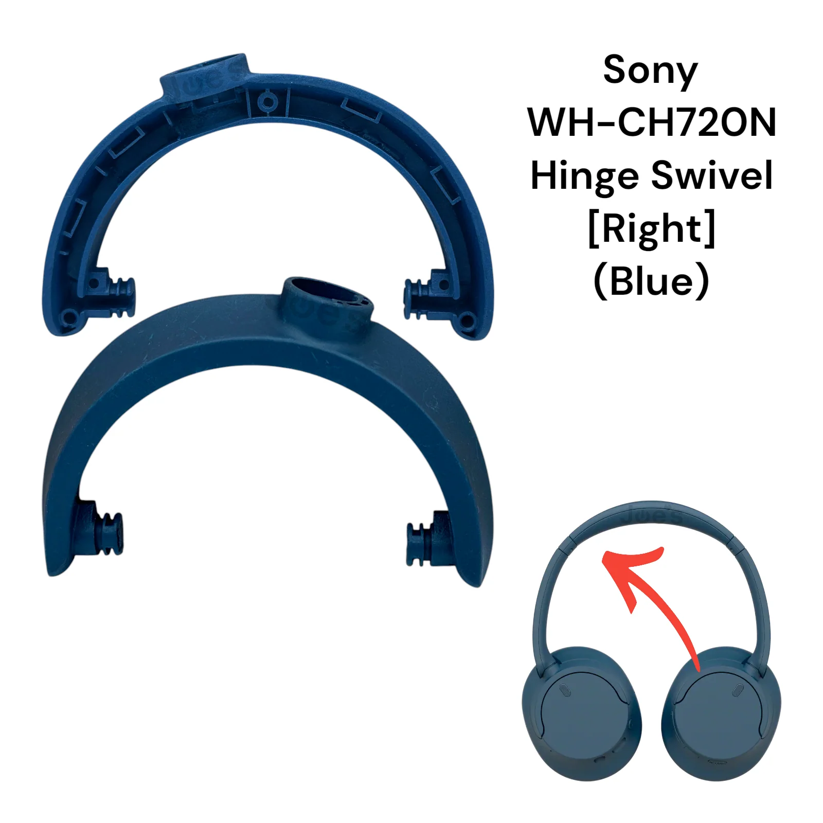 Sony WH-CH720N Headphone Hinge Swivel Replacement Arm Fits Black, Blue & White - Parts - Image 5